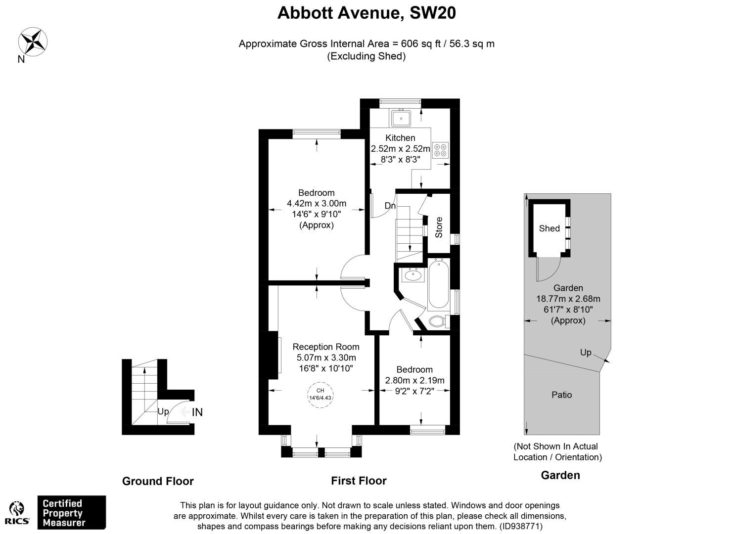 2 bed flat for sale in Abbott Avenue, London, Merton SW20 Zoopla