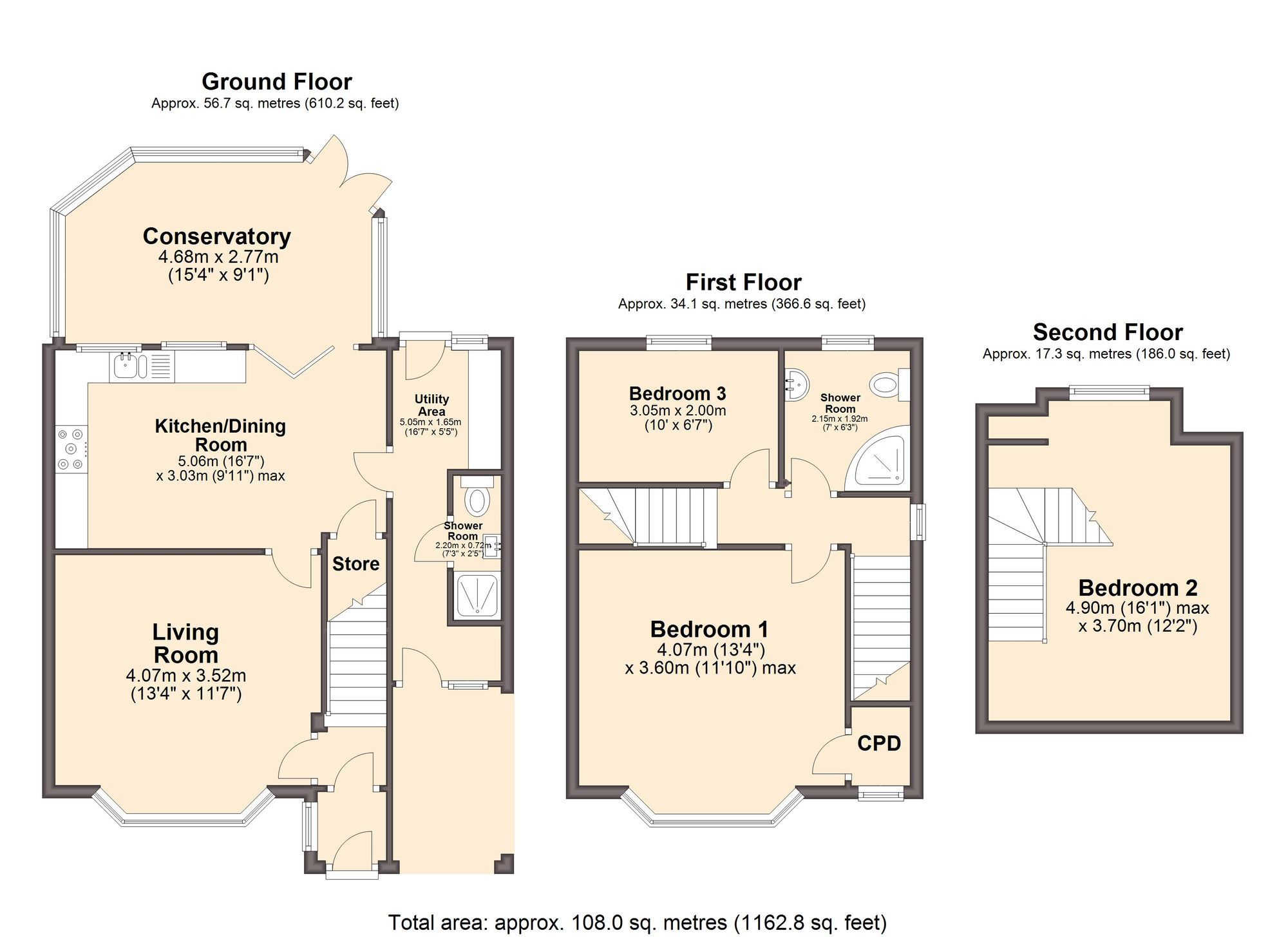 3 bed semidetached house for sale in Yew Tree Drive, Somersall