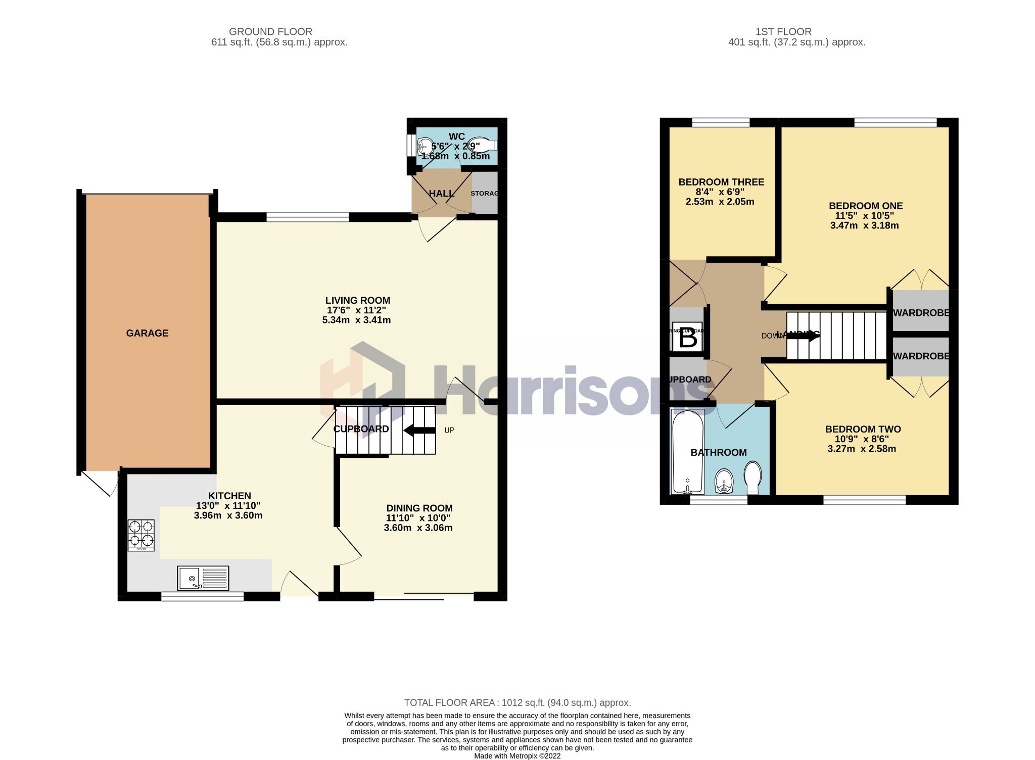 3 bed linkdetached house for sale in The Finches, Sittingbourne, Kent