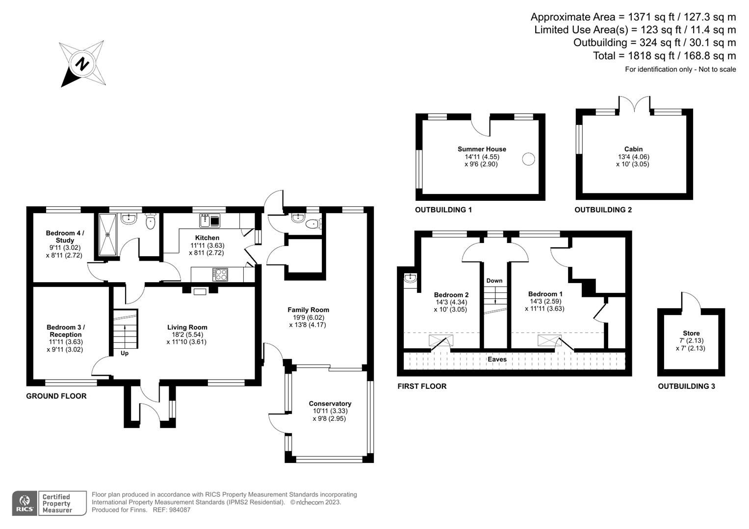 4 bed detached house for sale in Greenwich Lane, Ewell Minnis, Dover