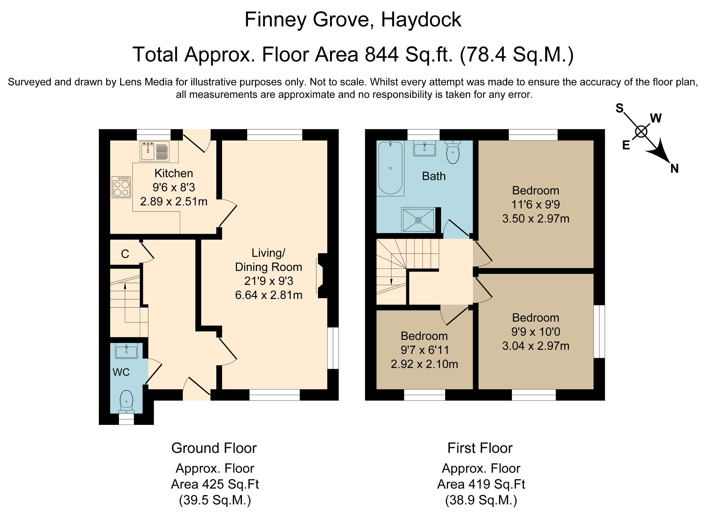 3 bed semidetached house for sale in Finney Grove, Haydock, St Helens