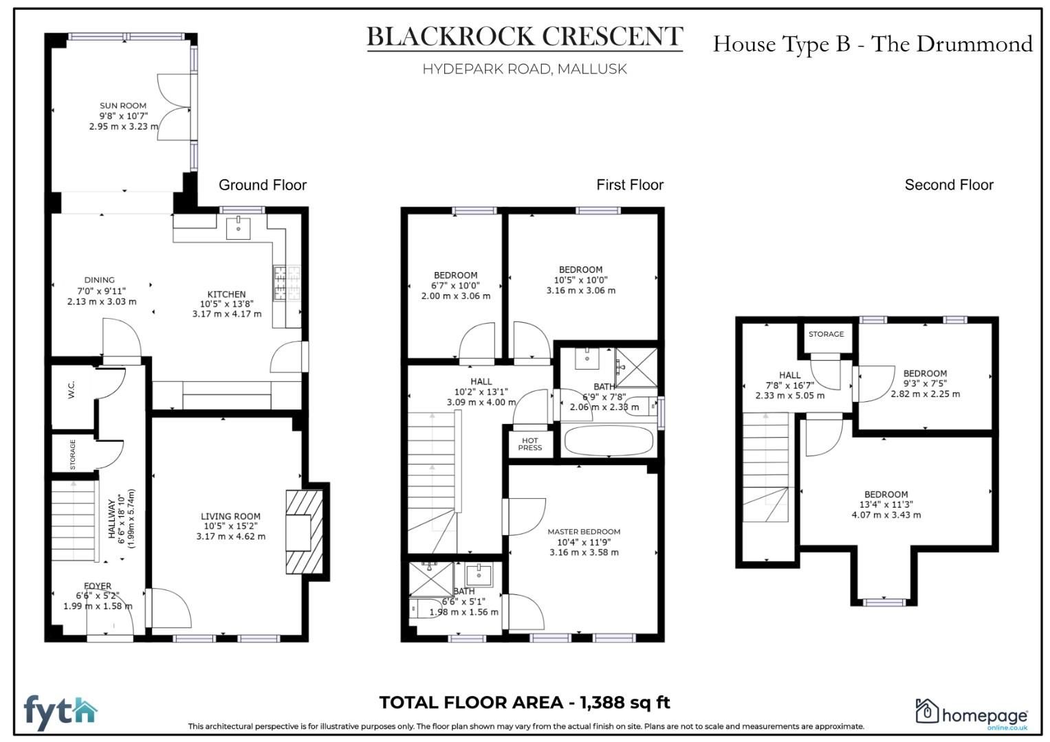 5 bed semidetached house for sale in The Drummond, Blackrock Crescent