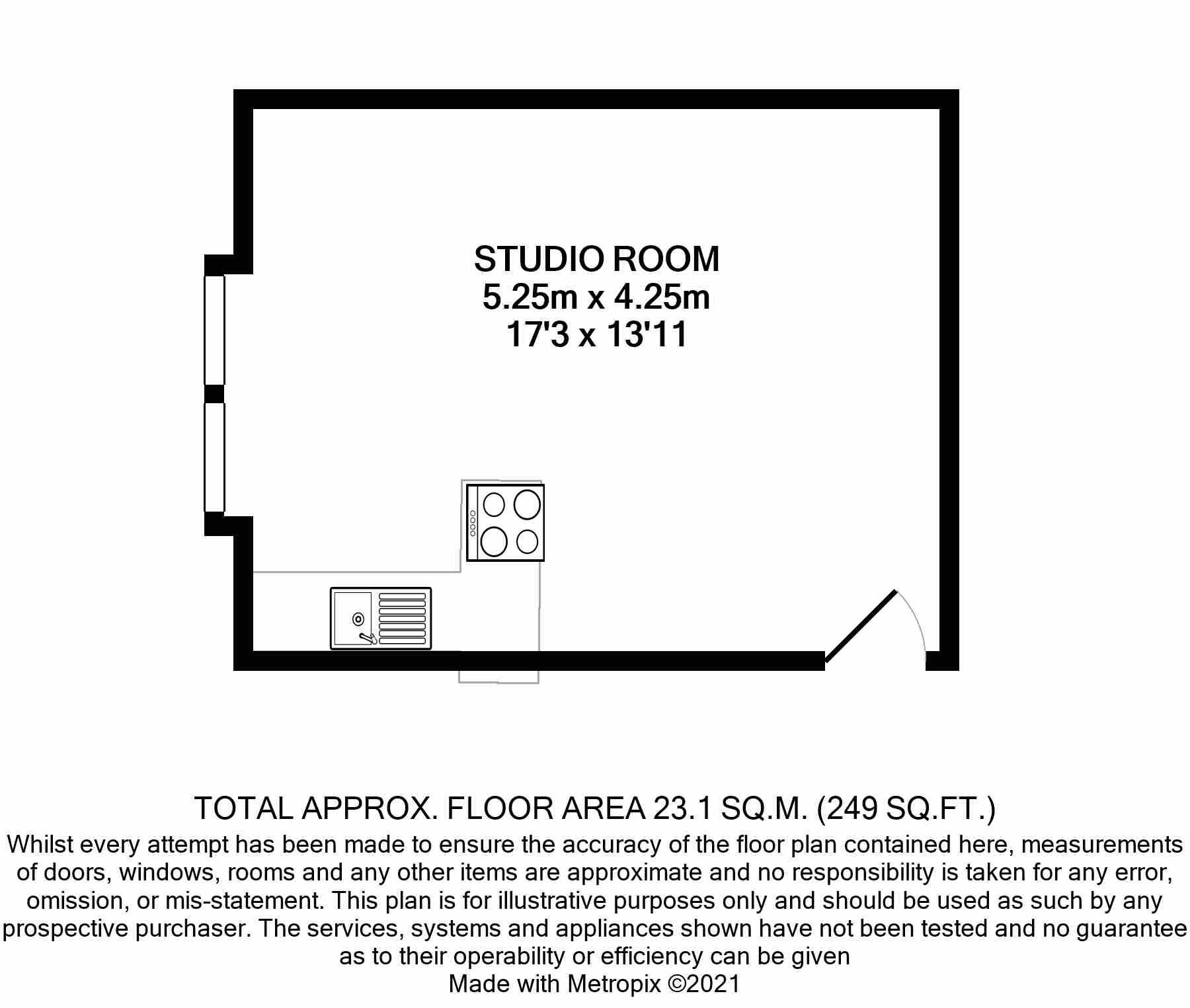 Studio to rent in Madeley Road, Ealing W5 Zoopla