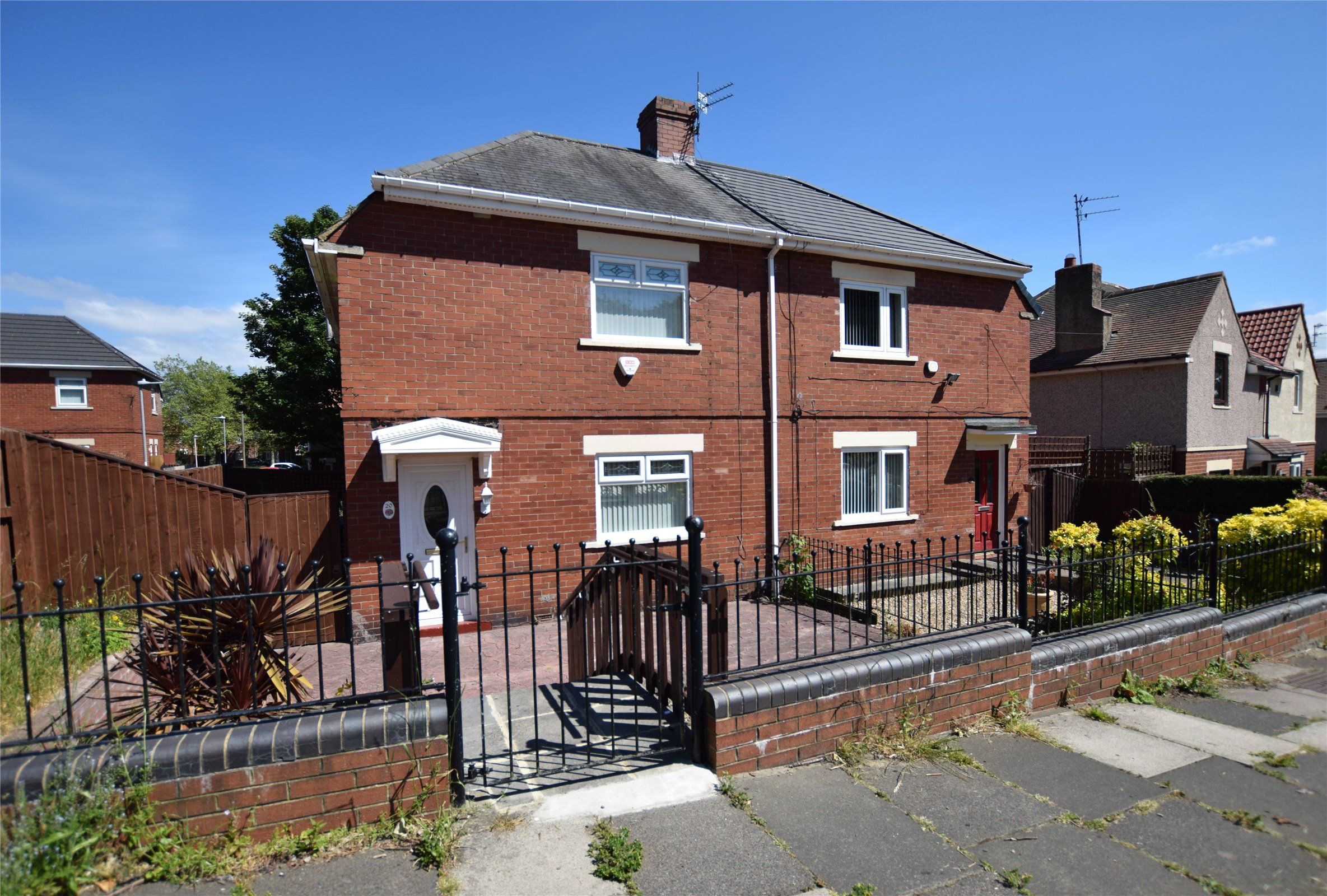 2 bed semidetached house for sale in Millway, Sheriff Hill, Gateshead