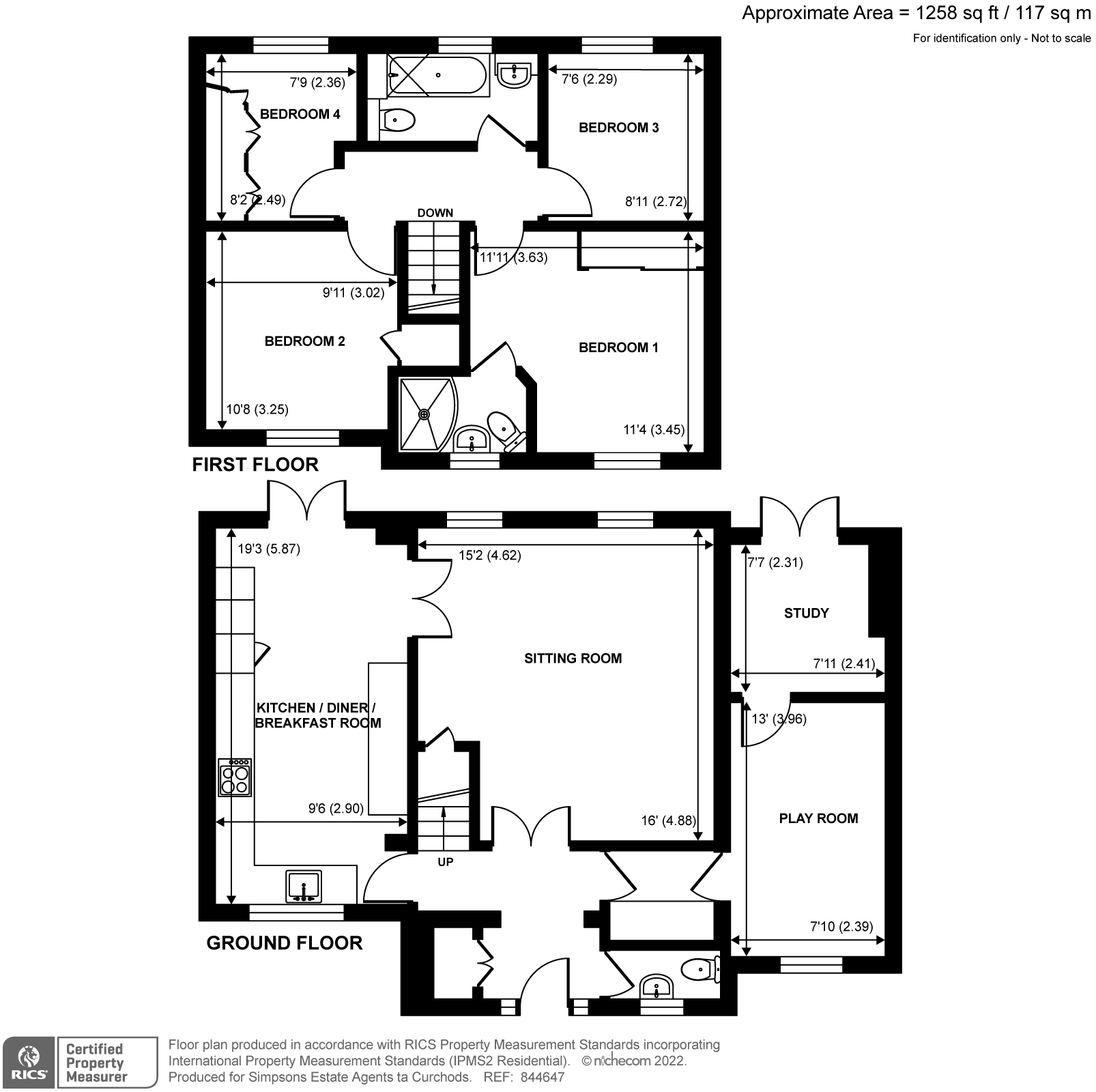 4 bed detached house for sale in Jersey Close, Chertsey KT16 Zoopla