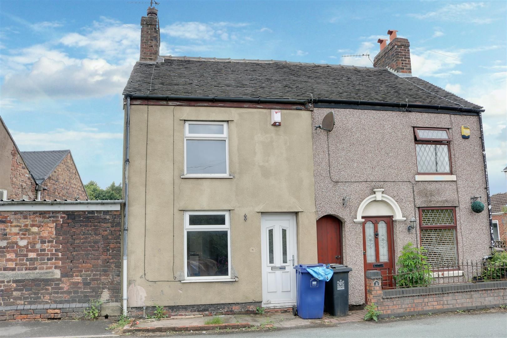 2 bed semidetached house for sale in High Street, Newchapel, StokeOn