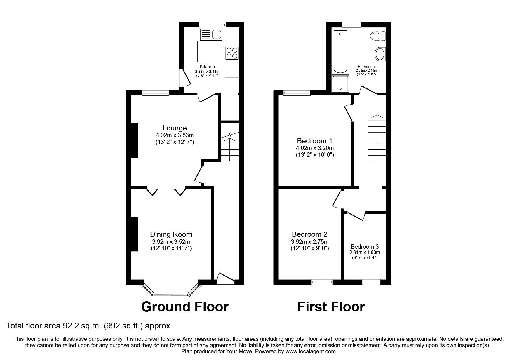 3 bed terraced house for sale in Fraser Street, Shaw, Oldham, Greater