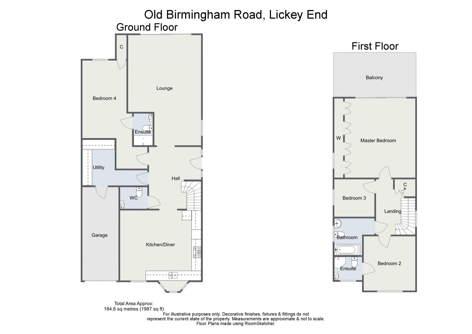 4 bed detached house for sale in Old Birmingham Road, Lickey End