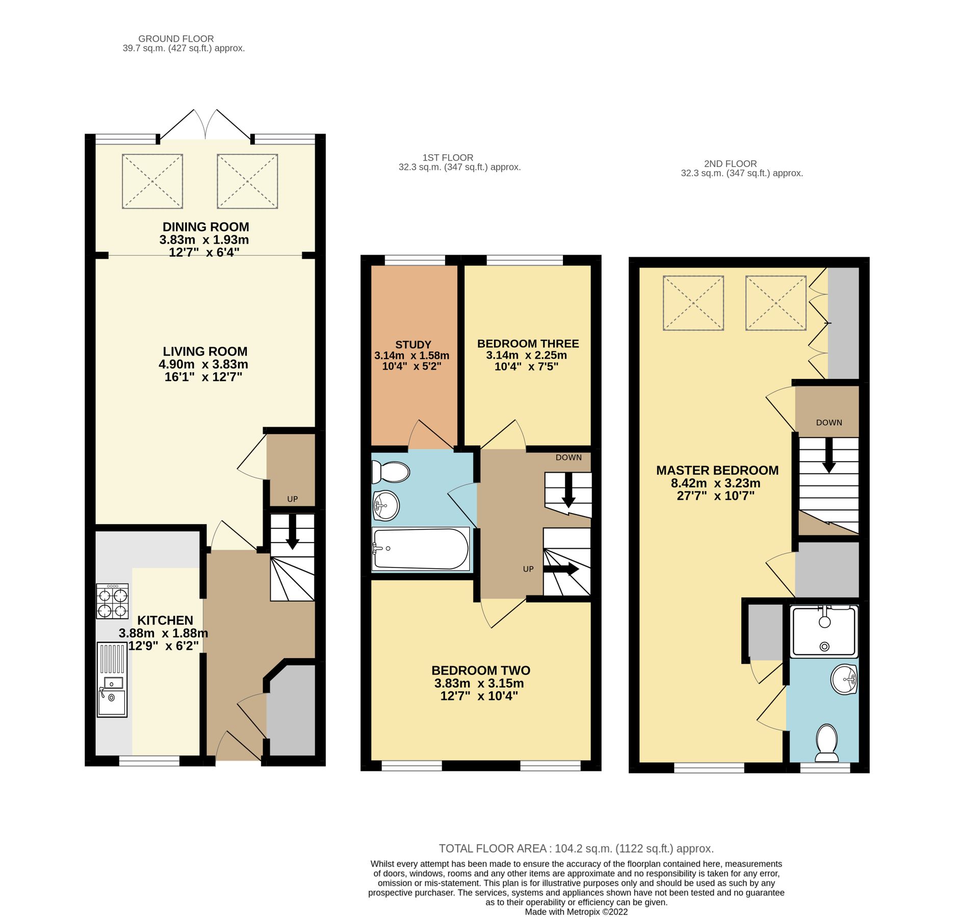 3 bed terraced house for sale in Bank Avenue, Dunstable, Beds LU6 Zoopla