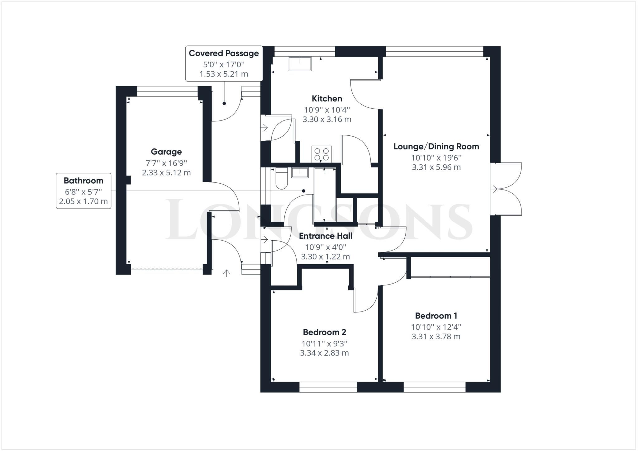 2 bed detached house for sale in Monkhams Drive, Watton IP25 Zoopla