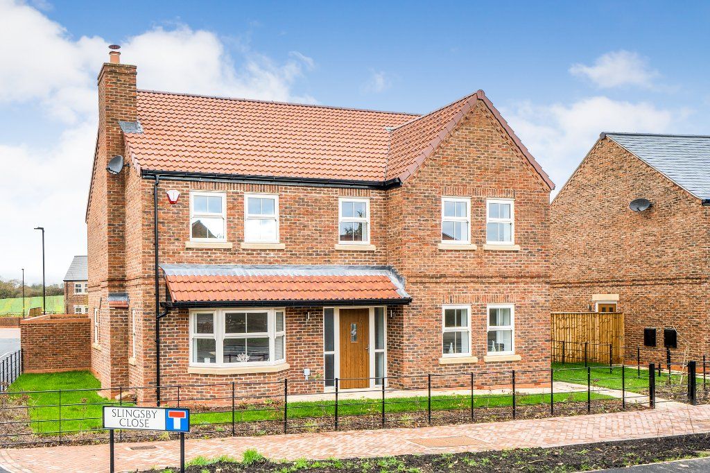 New home, 4 bed detached house for sale in Slingsby Close, Ferrensby