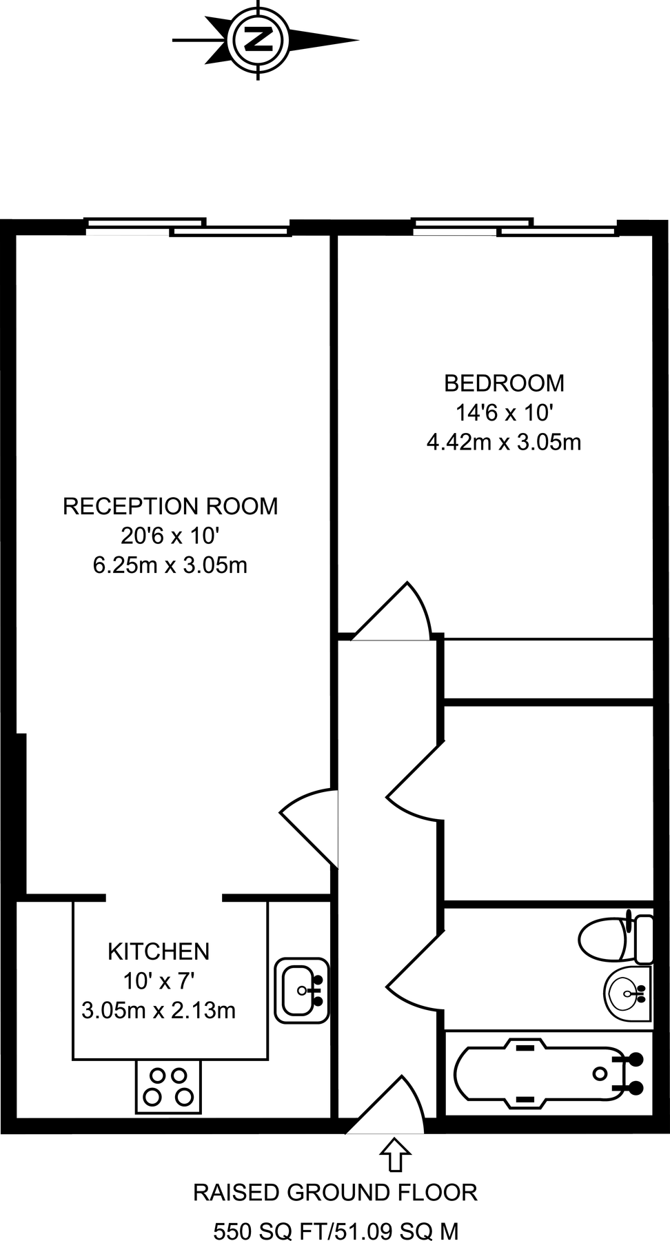 1 bed flat to rent in Cavalier House, Ealing Broadway, London W5 Zoopla
