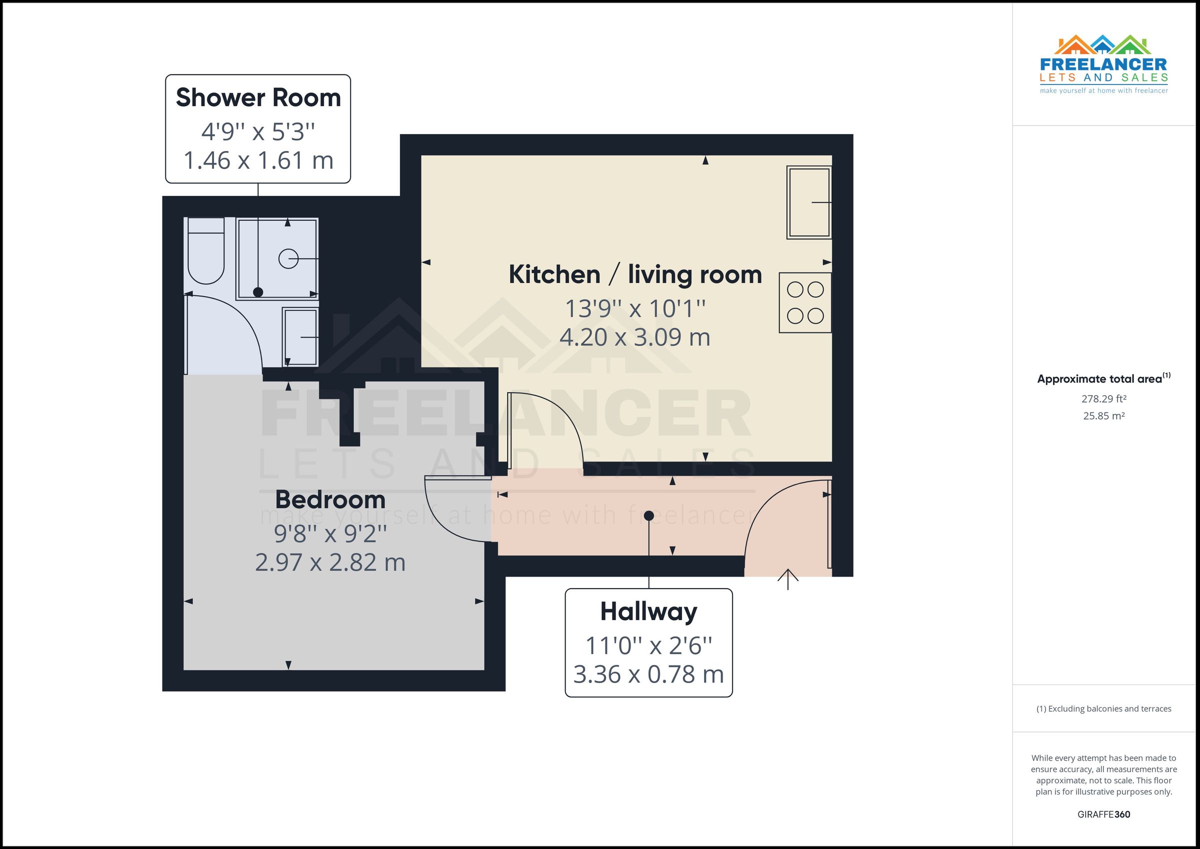 1 bed flat for sale in 1A Ruperra Street, Pillgwenlly, Newport NP20