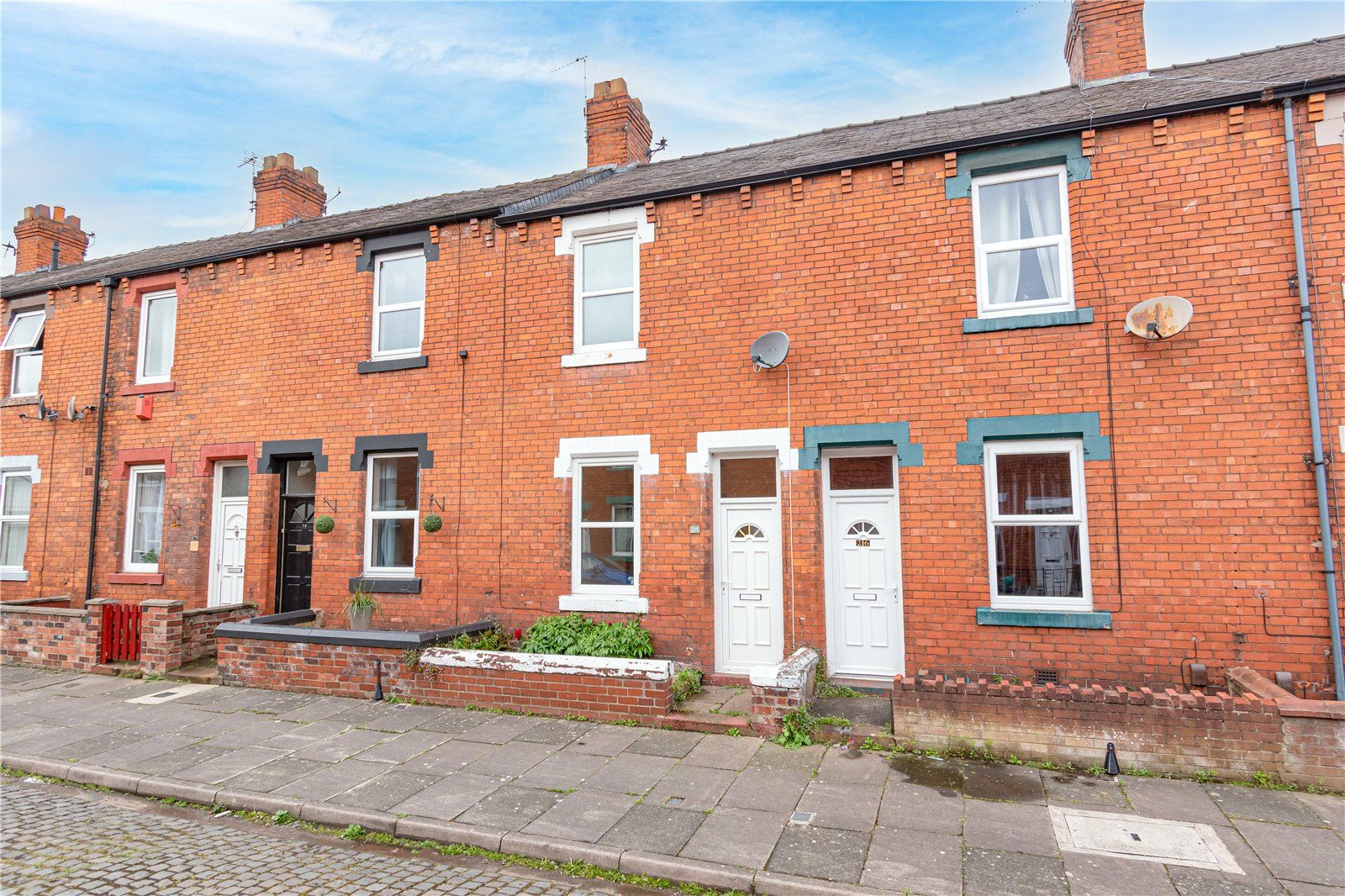2 bed terraced house for sale in 28 Harrison Street, Carlisle, Cumbria