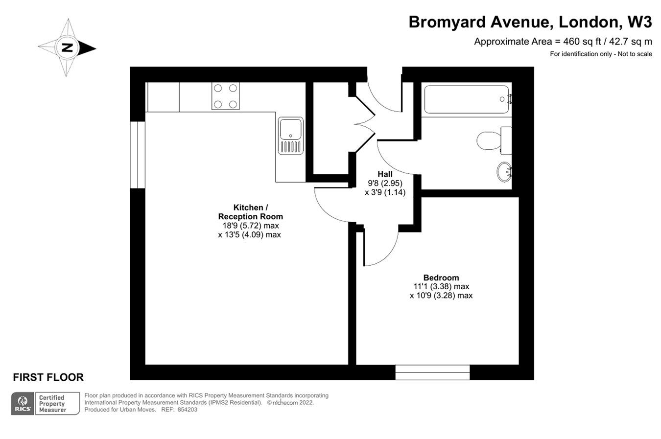 1 bed flat for sale in Bromyard House, Bromyard Avenue, London W3 Zoopla
