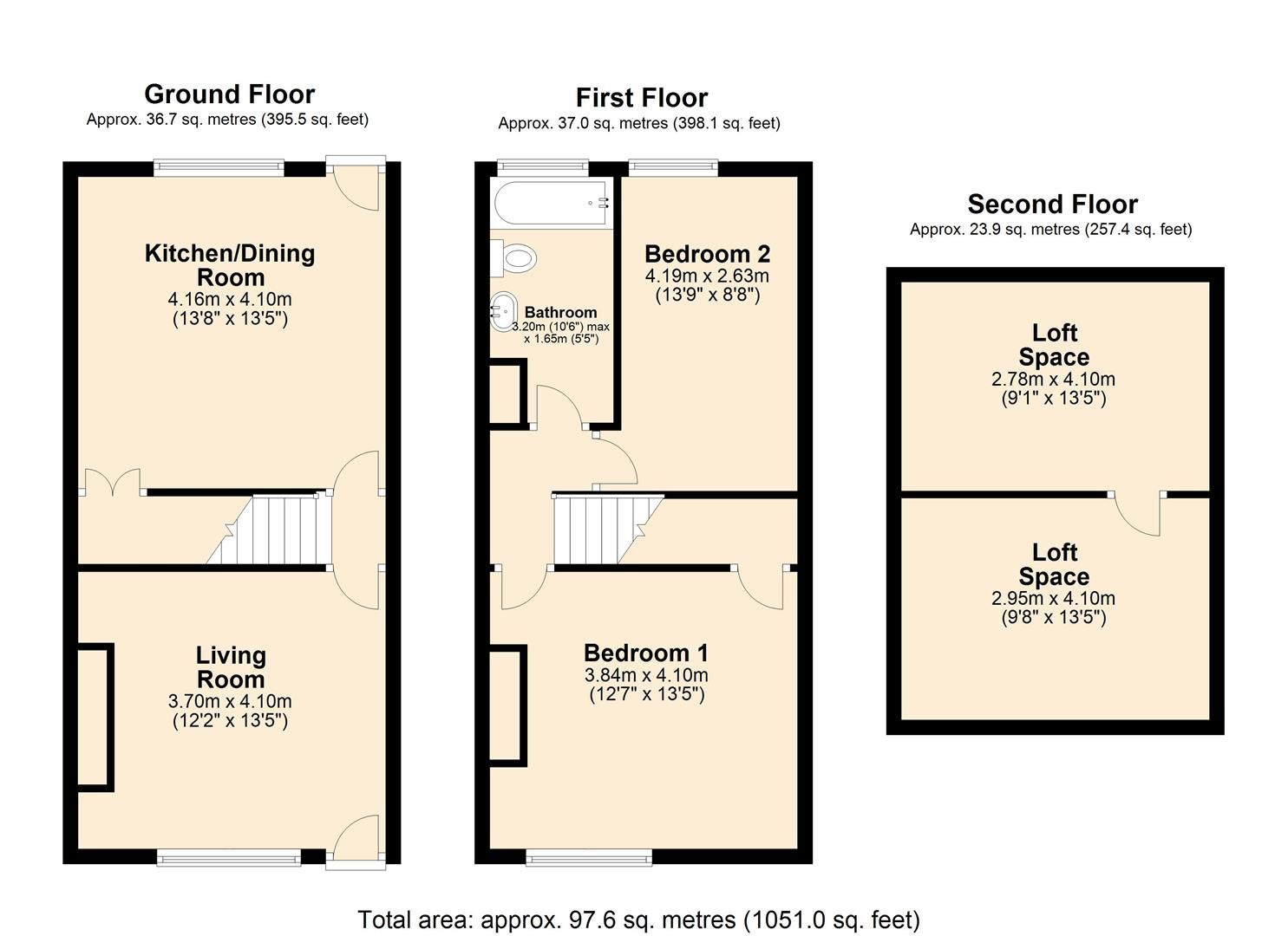 2 bed terraced house for sale in Victoria Street, Hemsworth, Pontefract