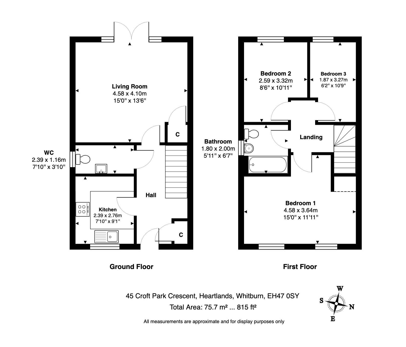 3 bed semidetached house for sale in Heartlands, Whitburn, West
