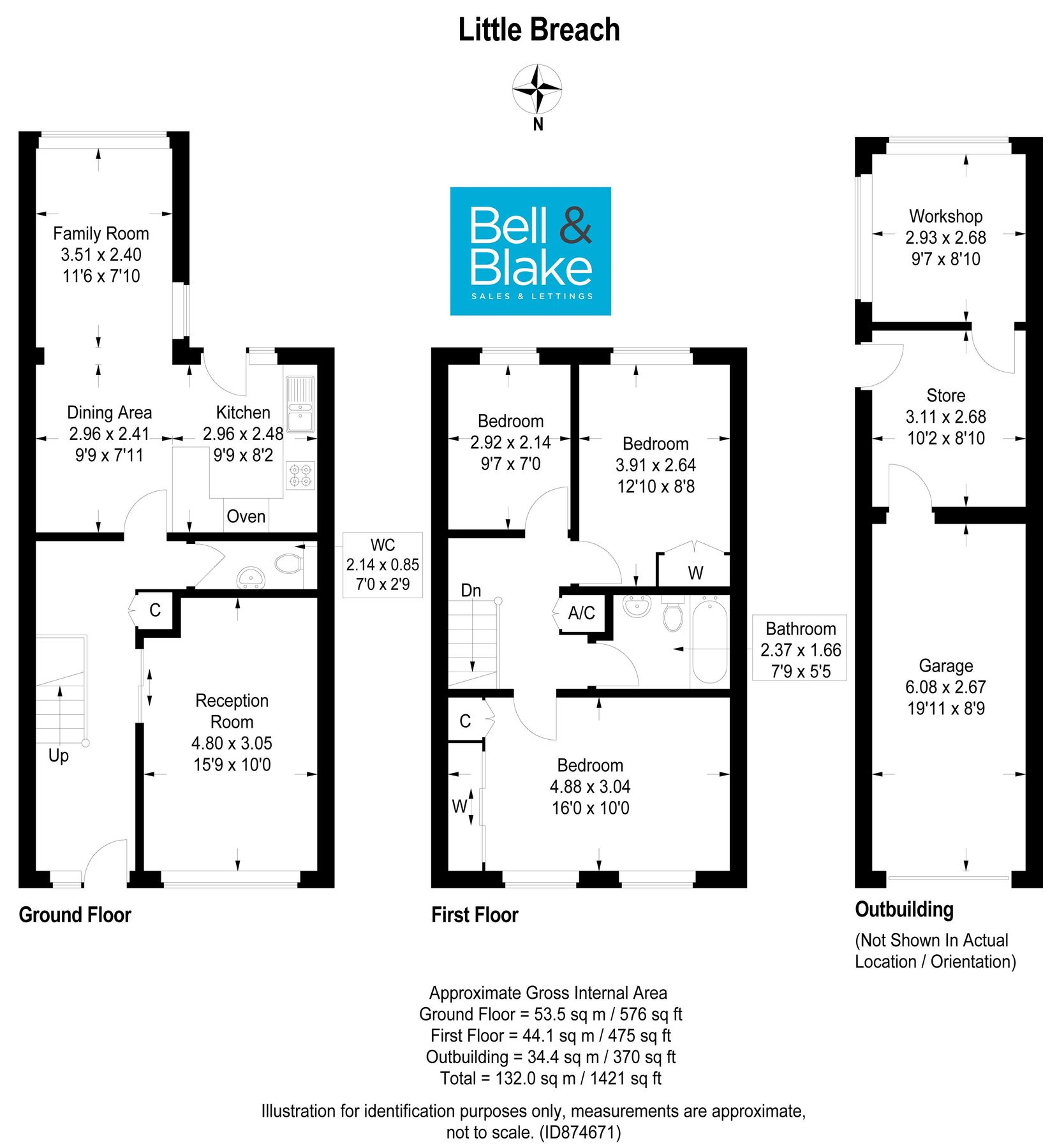 3 bed semidetached house for sale in Little Breach, Chichester PO19