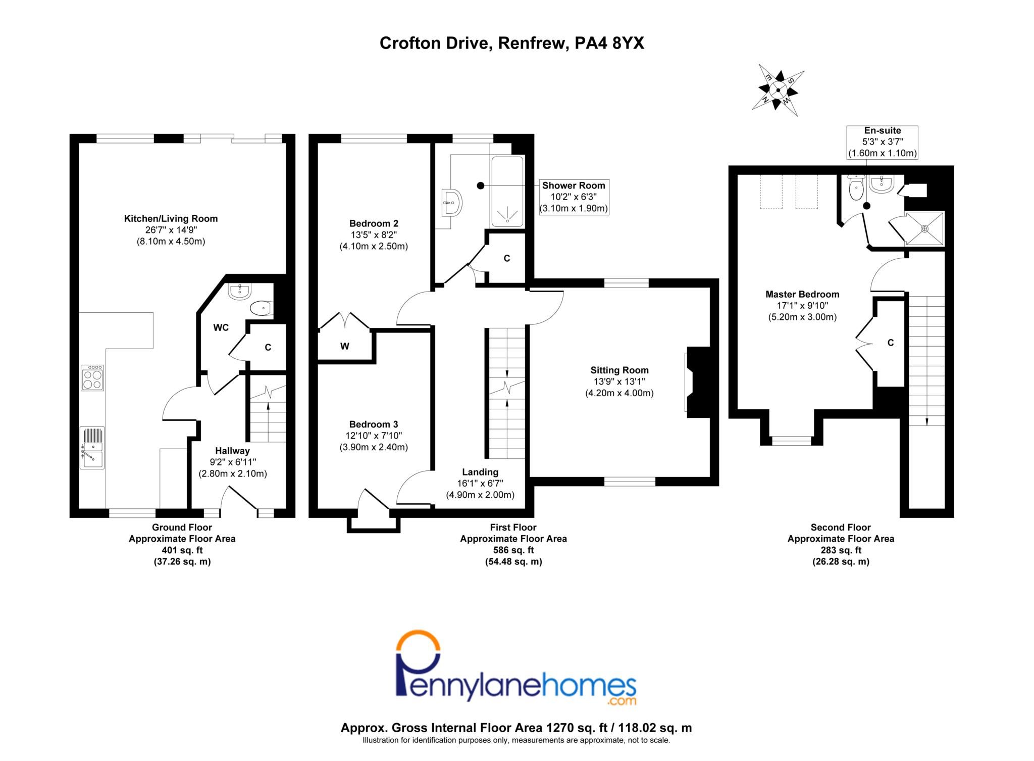 4 bed town house for sale in Crofton Drive, Renfrew PA4 Zoopla