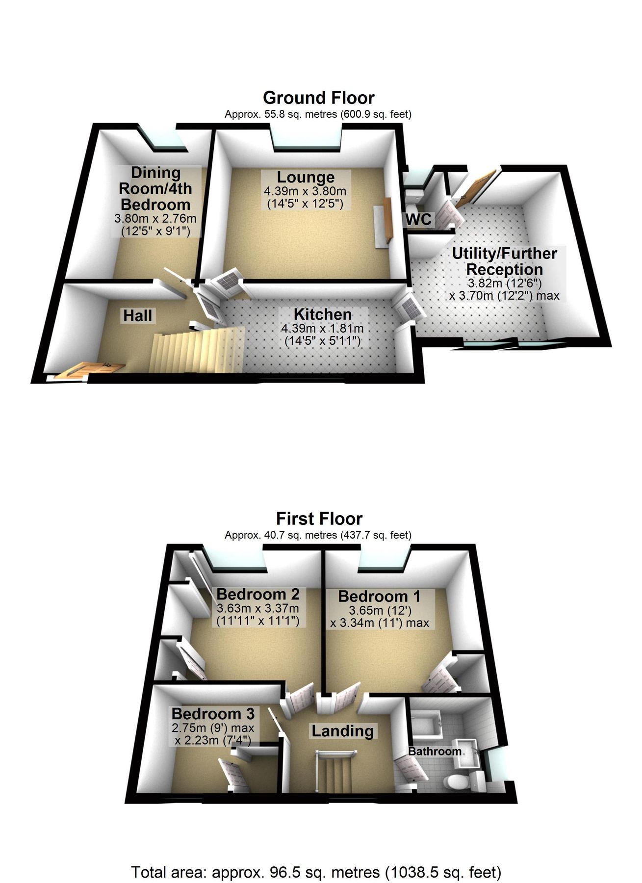 3 bed semidetached house for sale in Lower Somersham, Ipswich, Suffolk