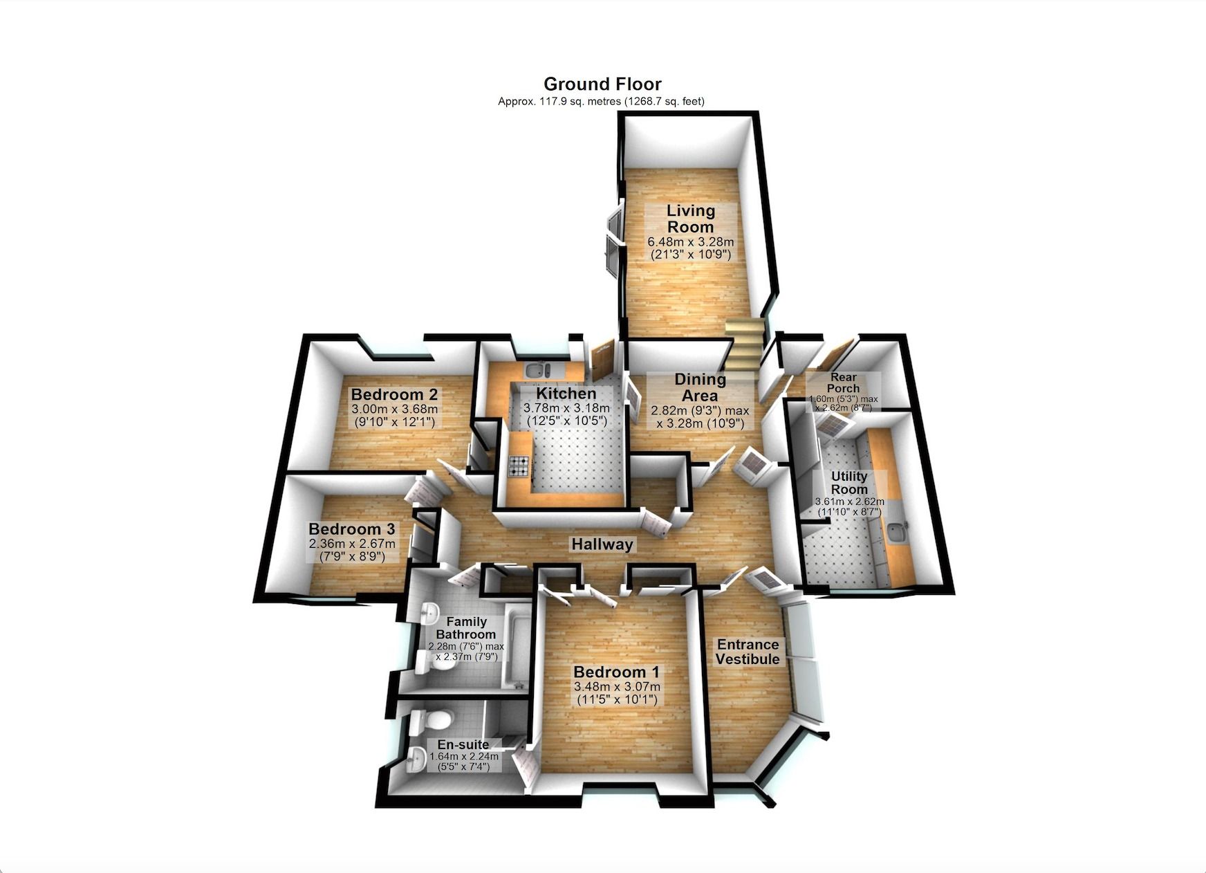 3 bed detached bungalow for sale in Fern Road, Newton Abbot, Devon TQ12