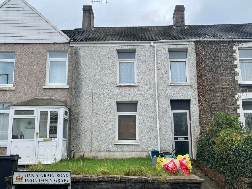2 bed terraced house for sale in 67 Danygraig Road, Neath, Neath Port