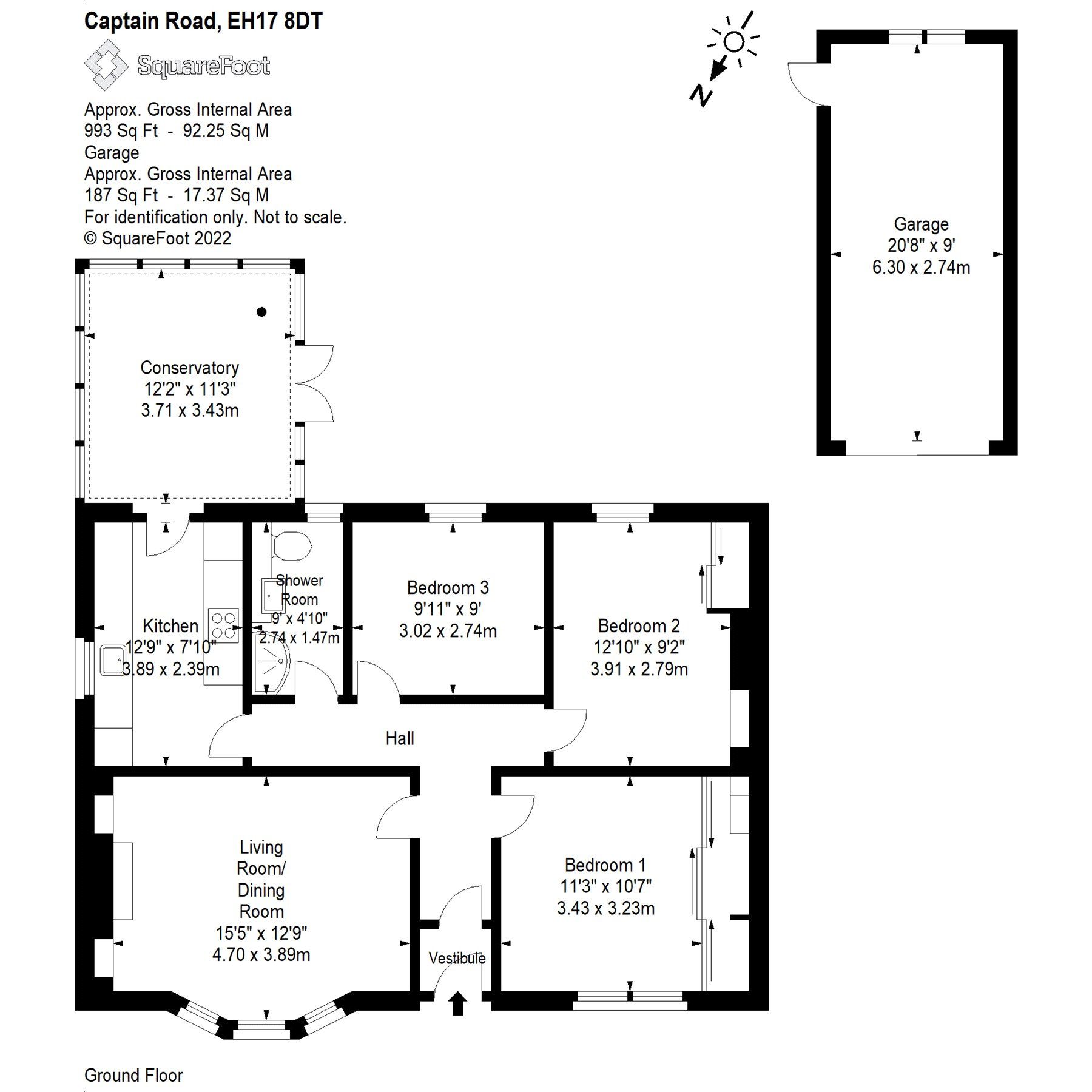 3 bed property for sale in Captains Road, Gilmerton, Edinburgh EH17