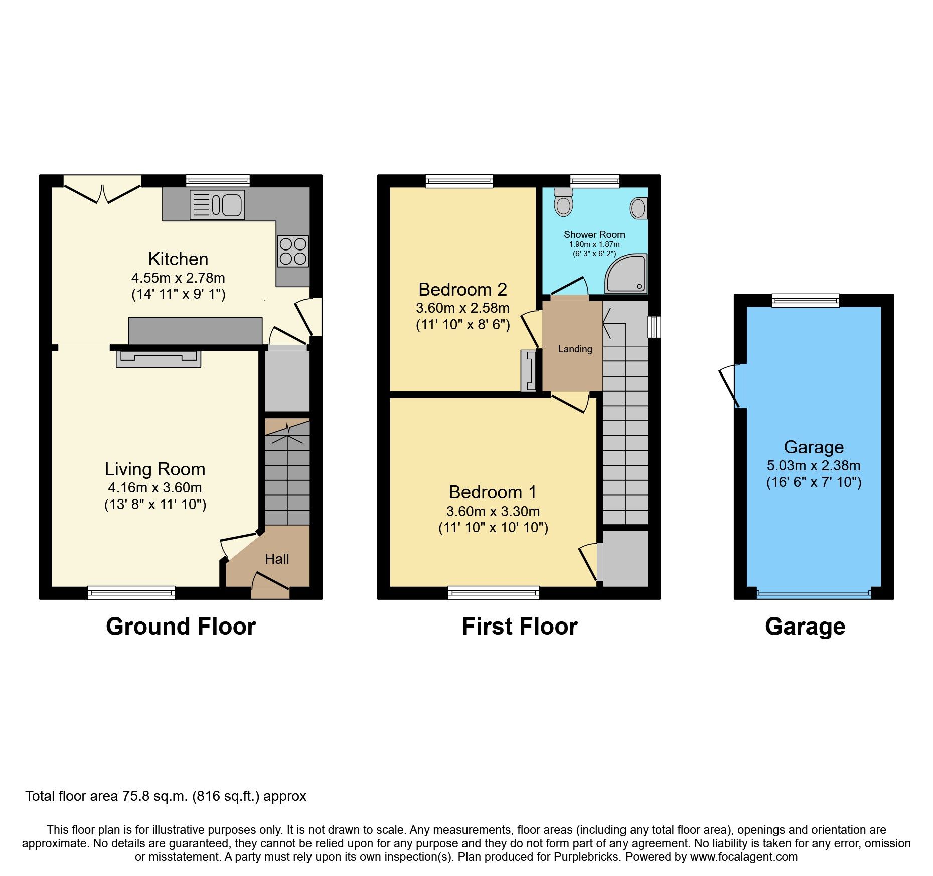 2 bed end terrace house for sale in Springfields, Wigton CA7 Zoopla