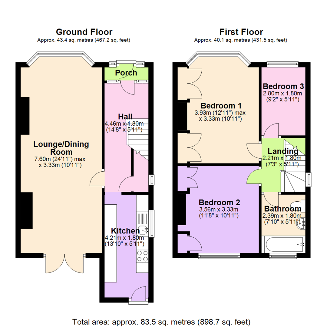 3 bed semidetached house for sale in Foxhill Road, Carlton, Nottingham