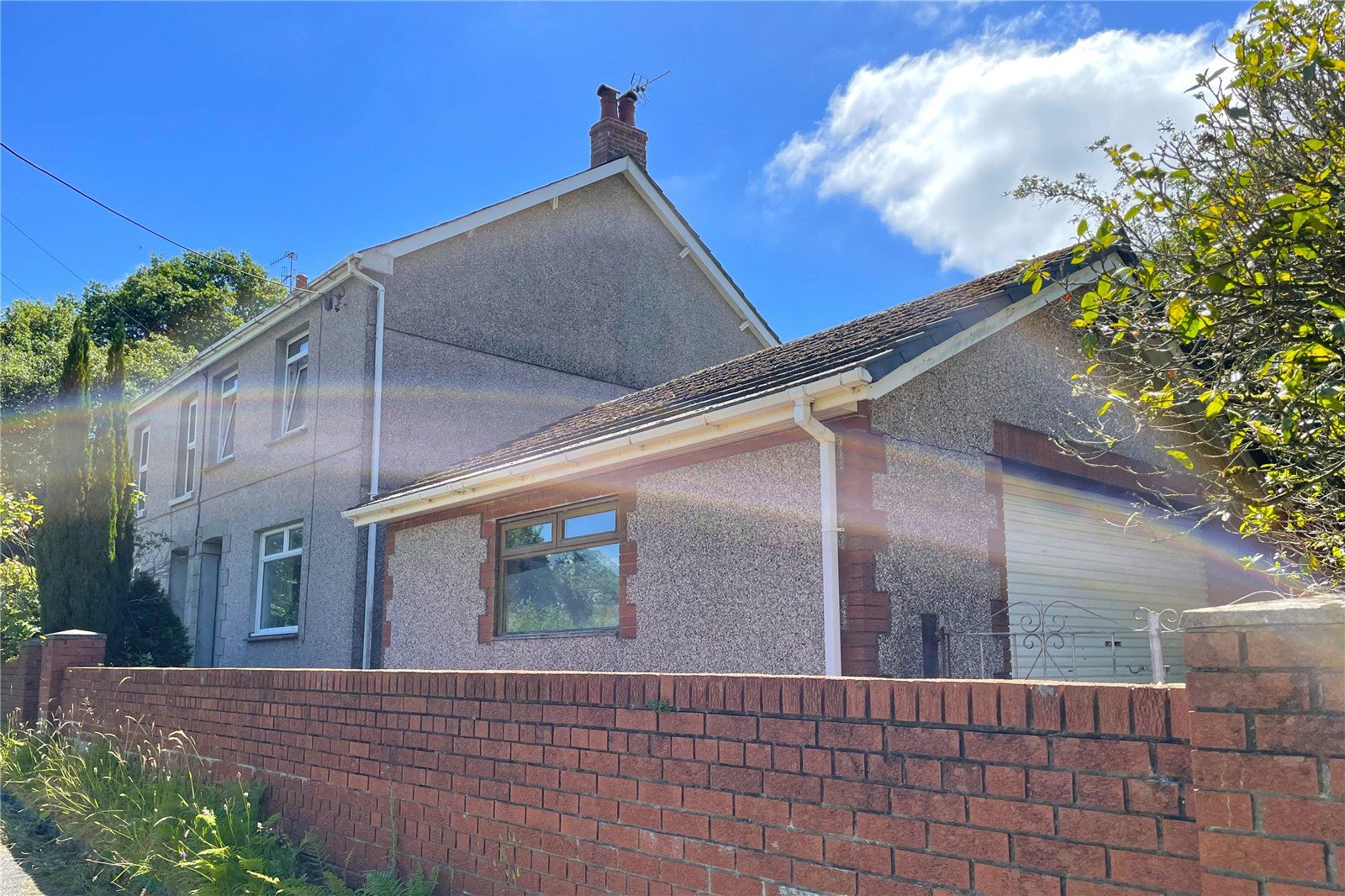 4 bed semidetached house for sale in Station Road, Caehopkin