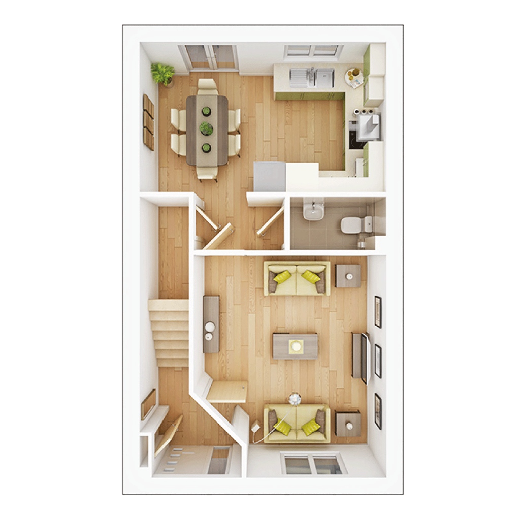 New home, 3 bed semidetached house for sale in "The Gosford Plot 169