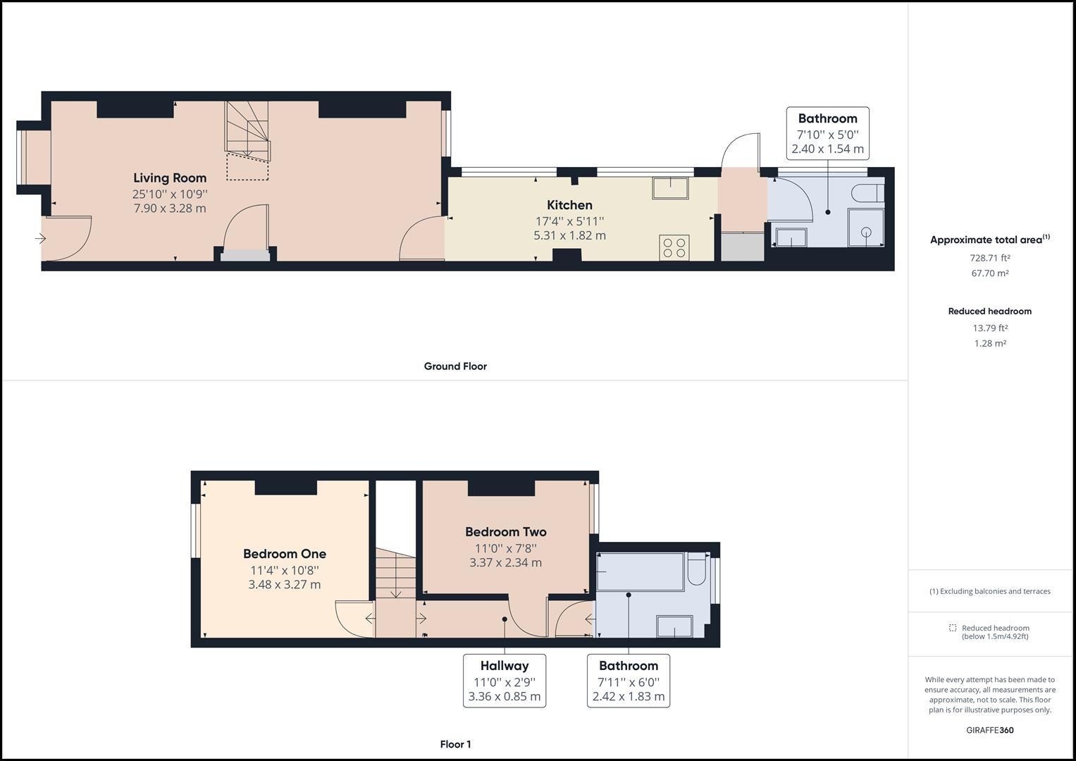 2 bed semidetached house for sale in Kingswood Terrace, Berkeley Road