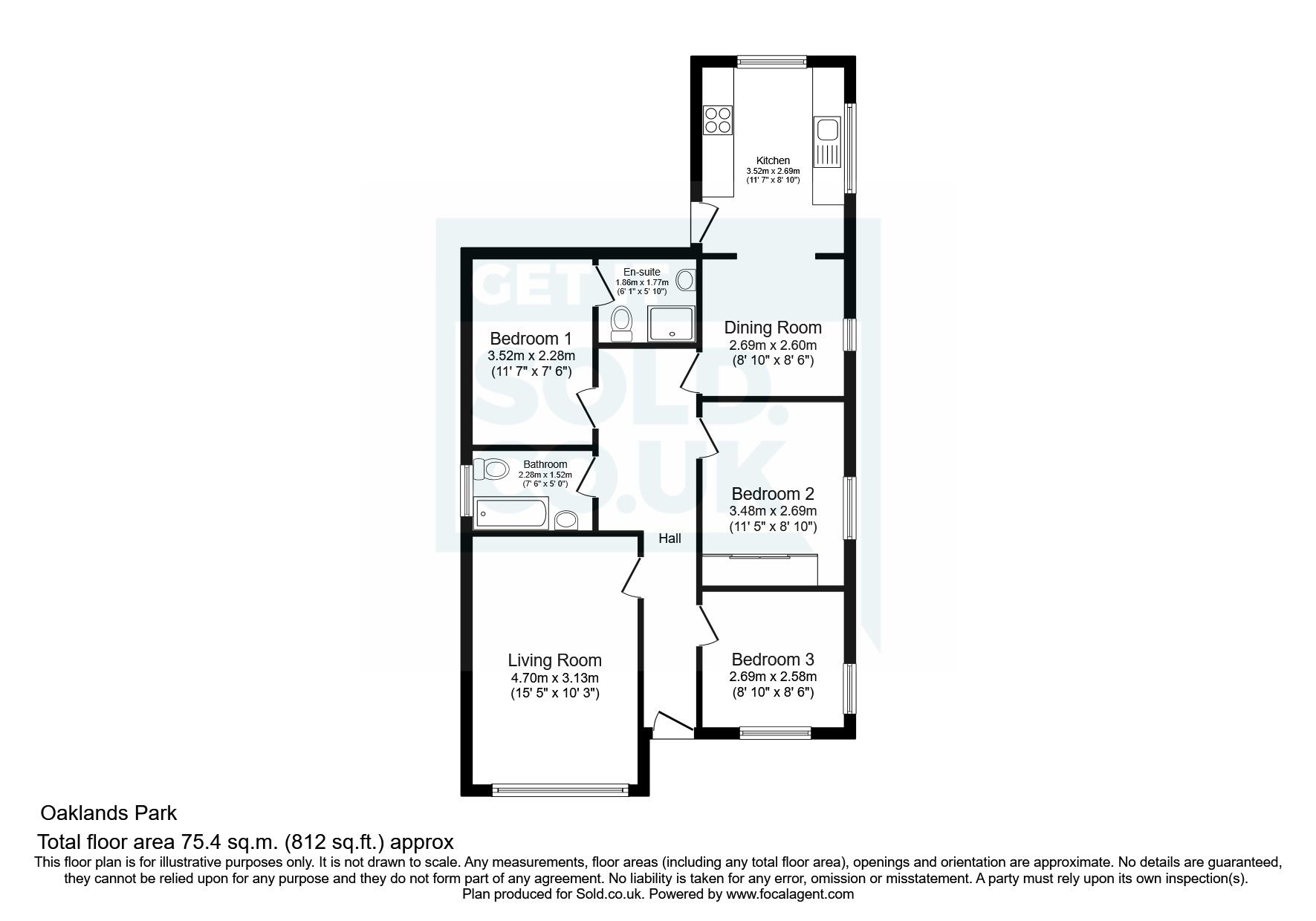 3 bed bungalow for sale in Oaklands Park, Buckfastleigh, Devon TQ11