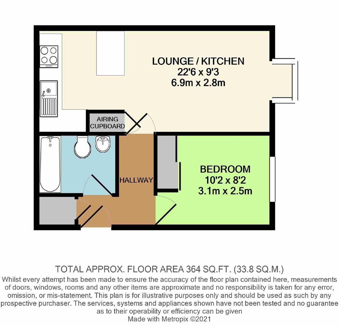 1 bed flat to rent in Thurlow Close, Higham Station Avenue, Chingford