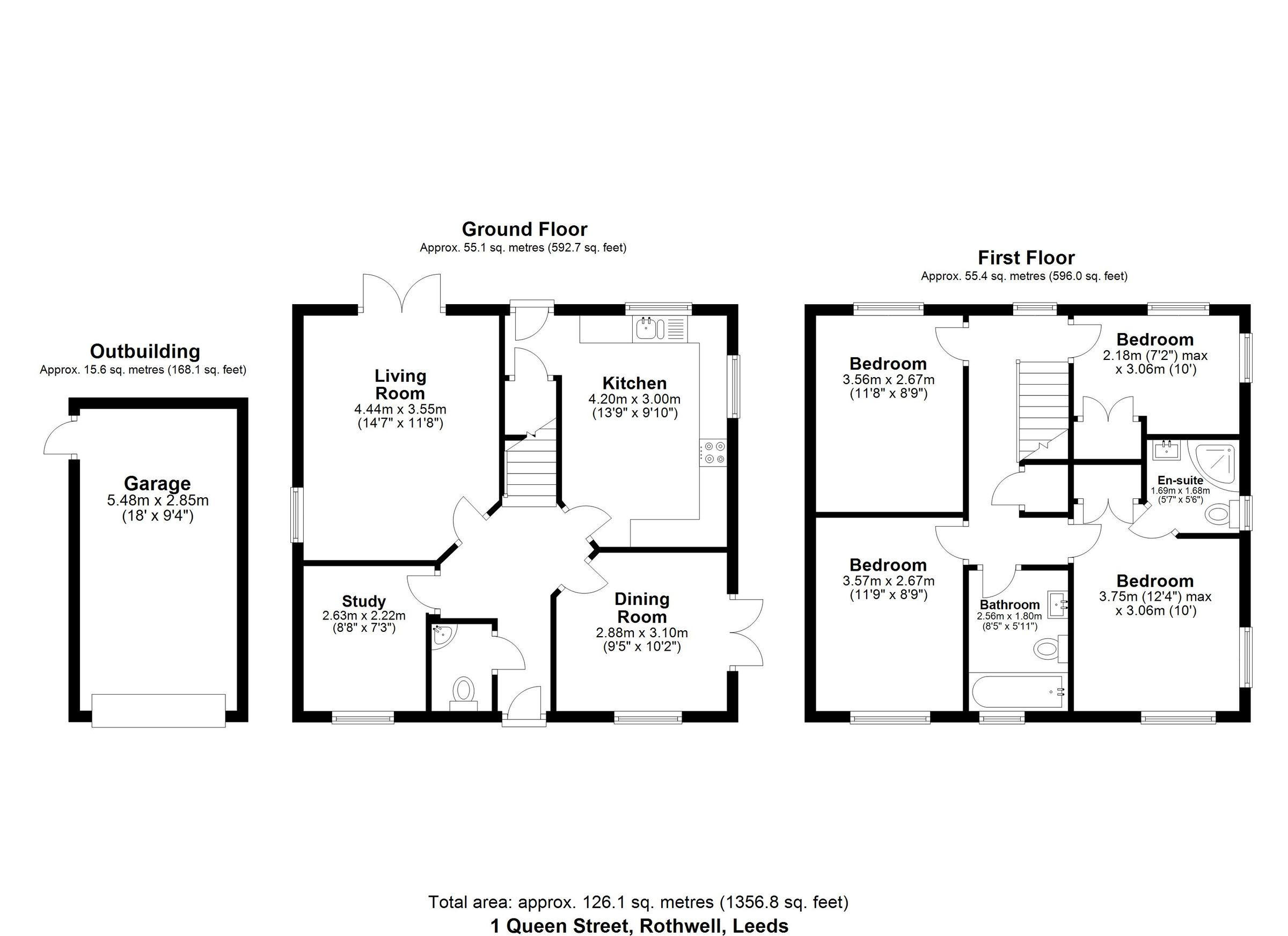 4 bed detached house for sale in Queen Street, Great Preston, Leeds