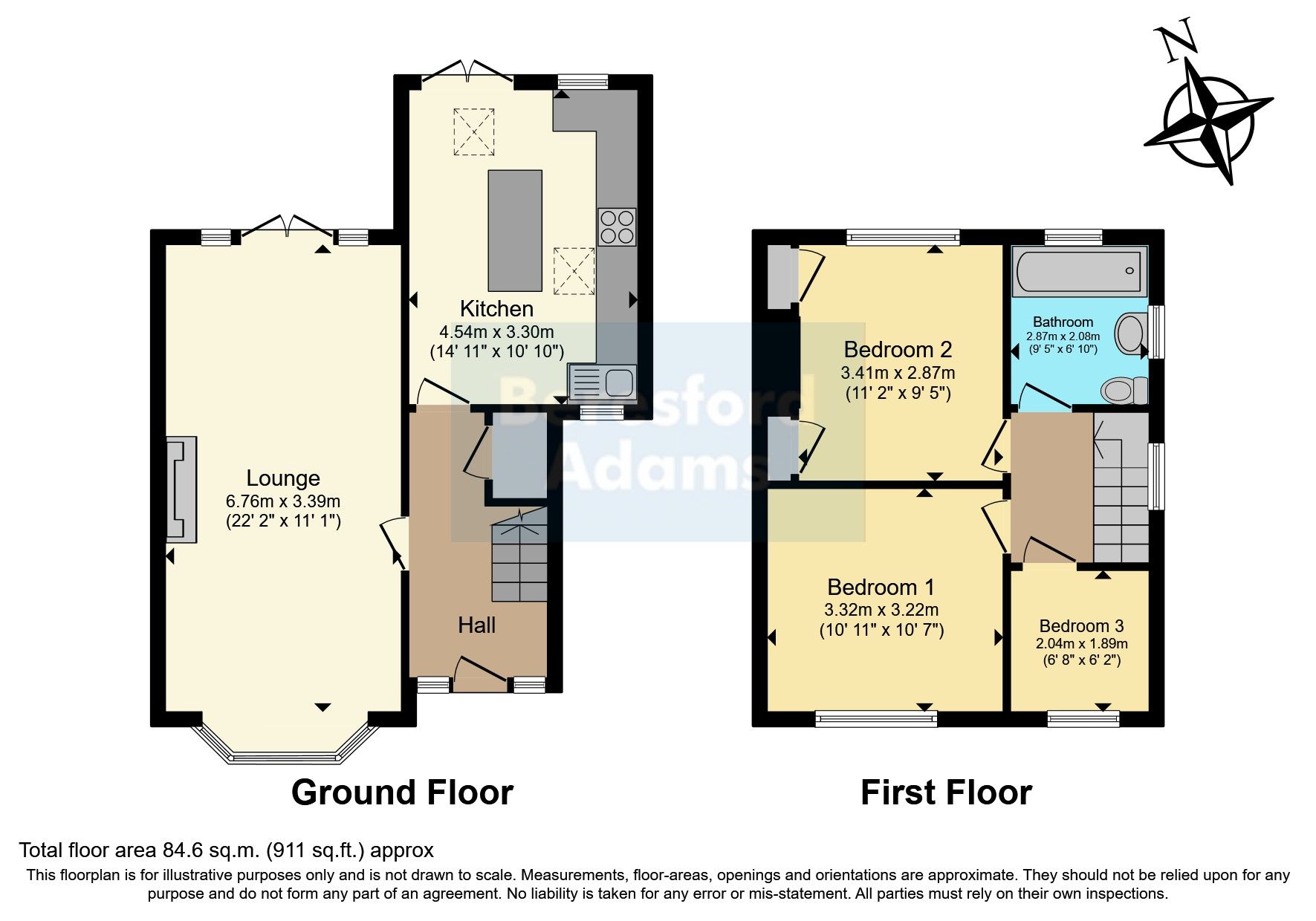 3 bed semidetached house for sale in St. Drive, Deganwy, Conwy