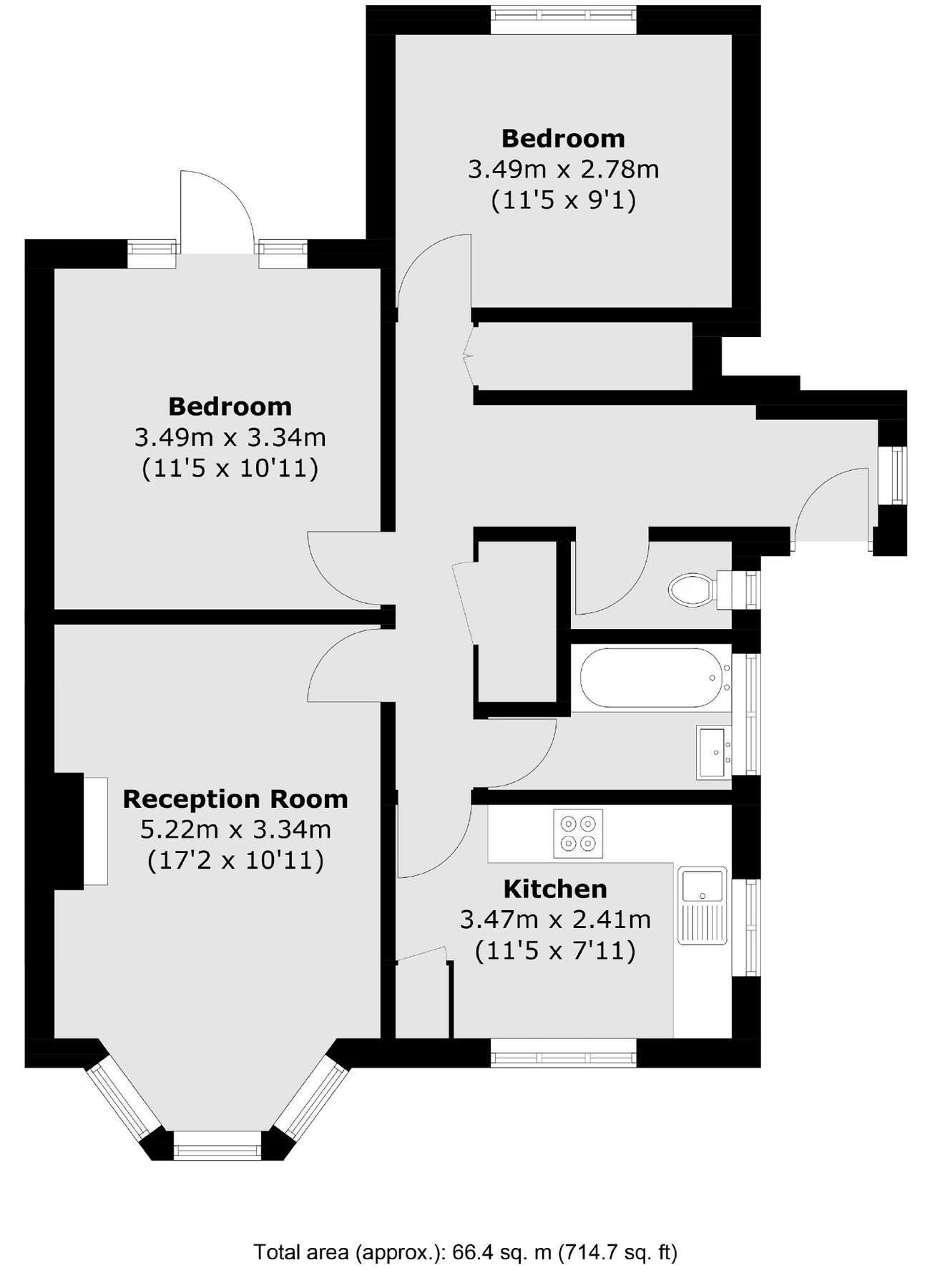 2 bed flat for sale in Cambridge Park, Twickenham TW1 Zoopla