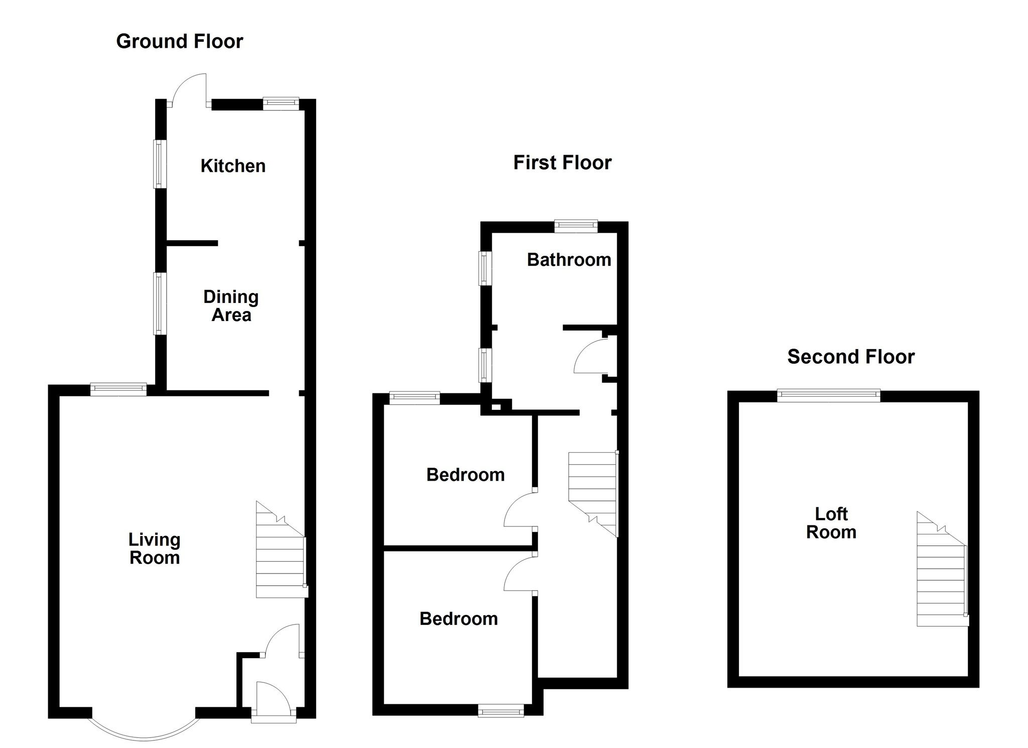 2 bed terraced house for sale in Oxford Street, Treforest, Pontypridd