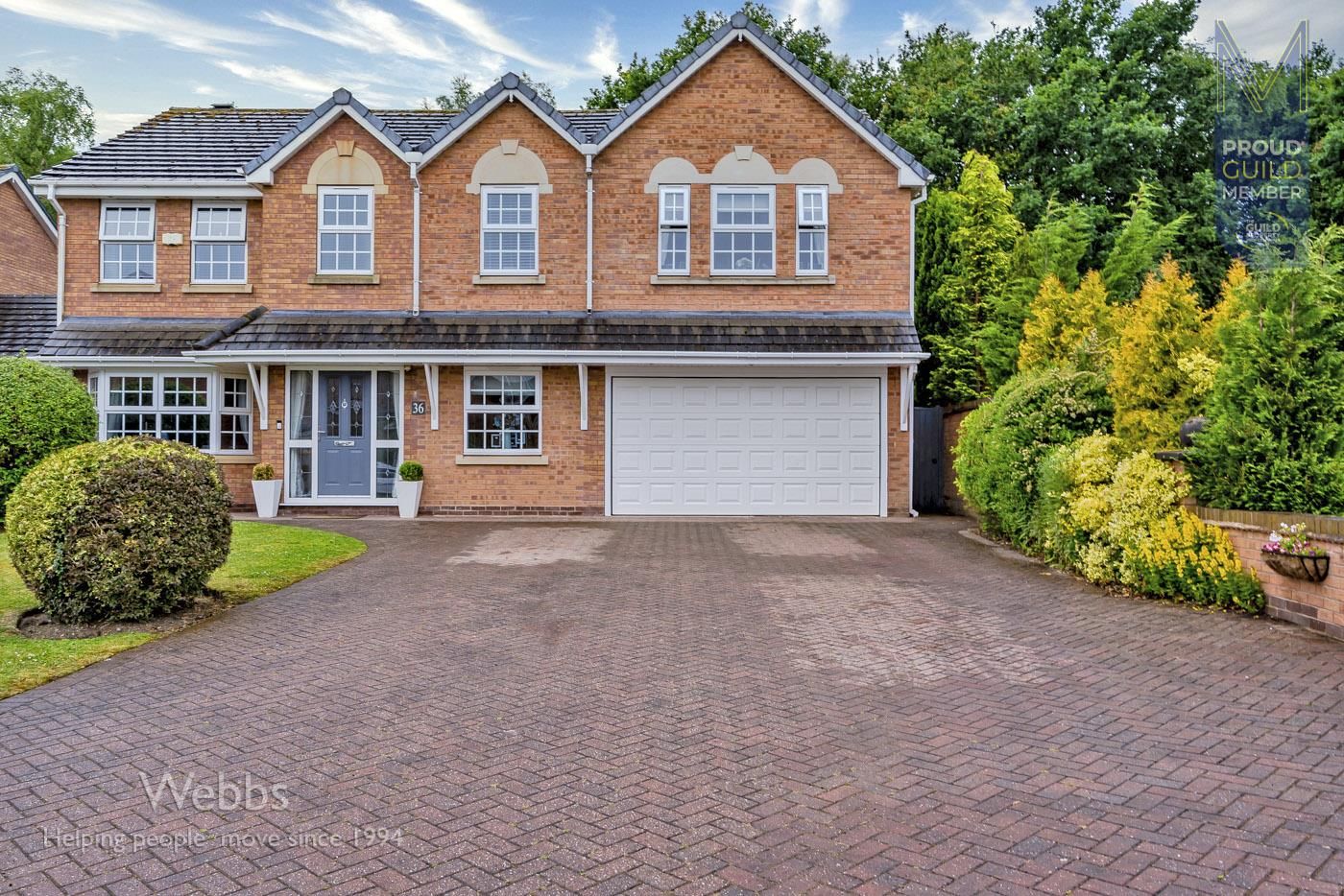5 bed detached house for sale in Highfields Park, Cheslyn Hay, Walsall