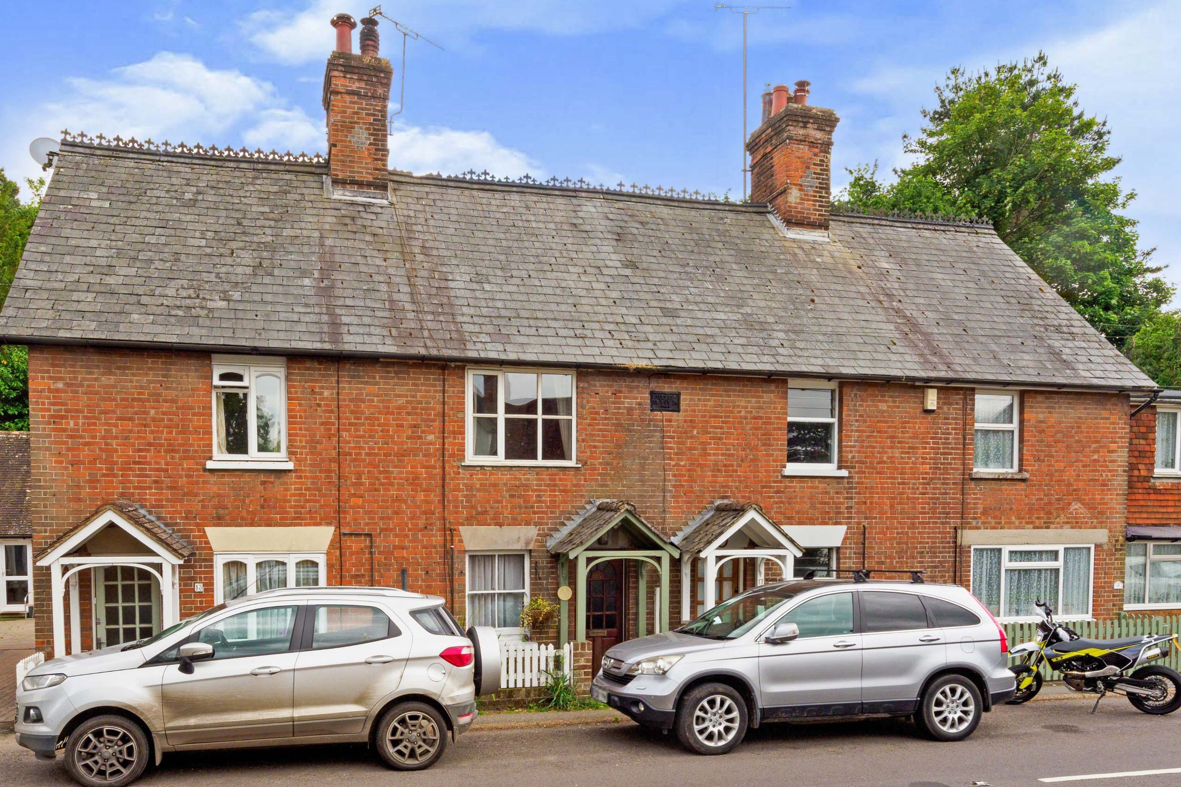 2 bed terraced house for sale in Station Road, Hurst Green, Etchingham