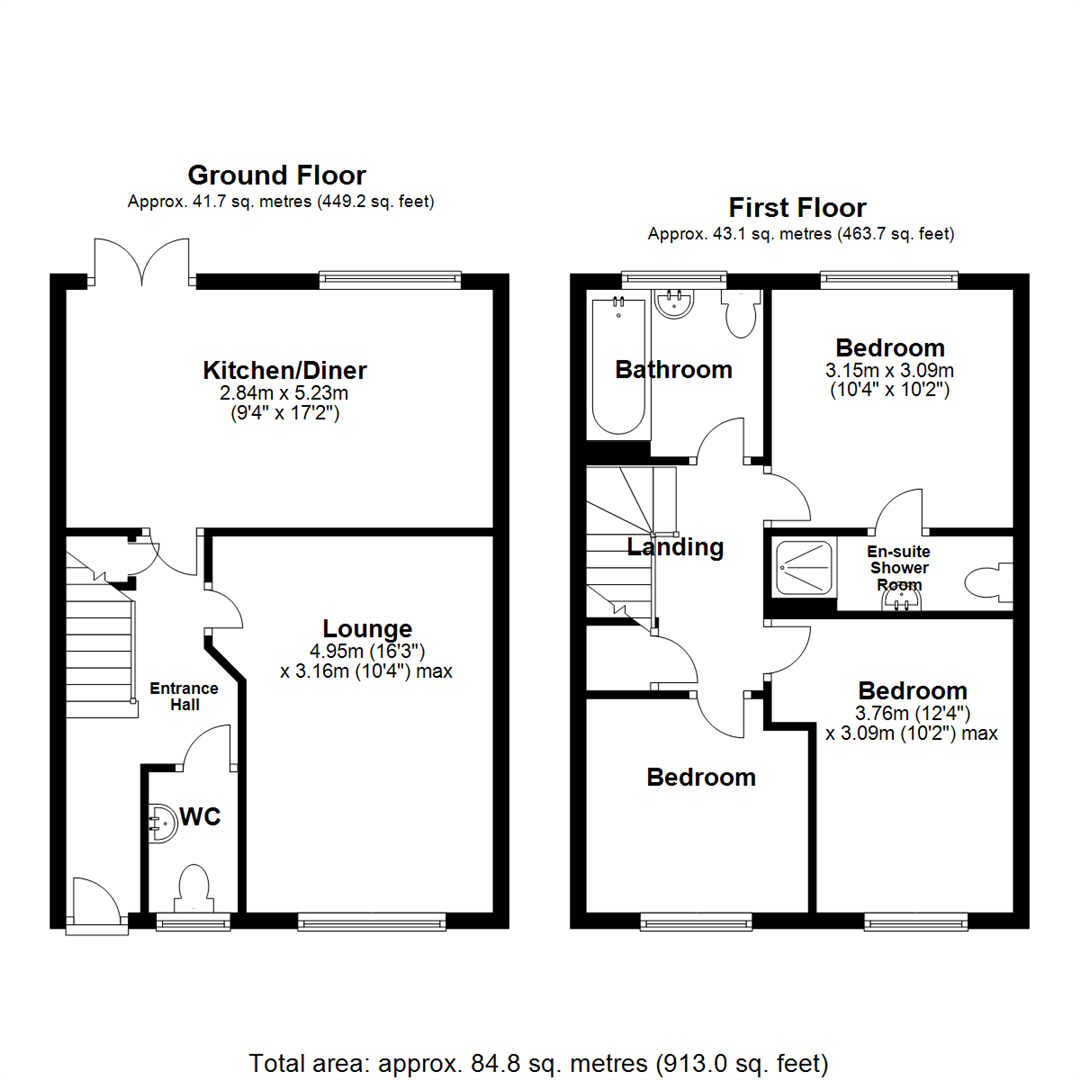 3 bed terraced house for sale in Copper Beech Road, Nuneaton CV10 Zoopla