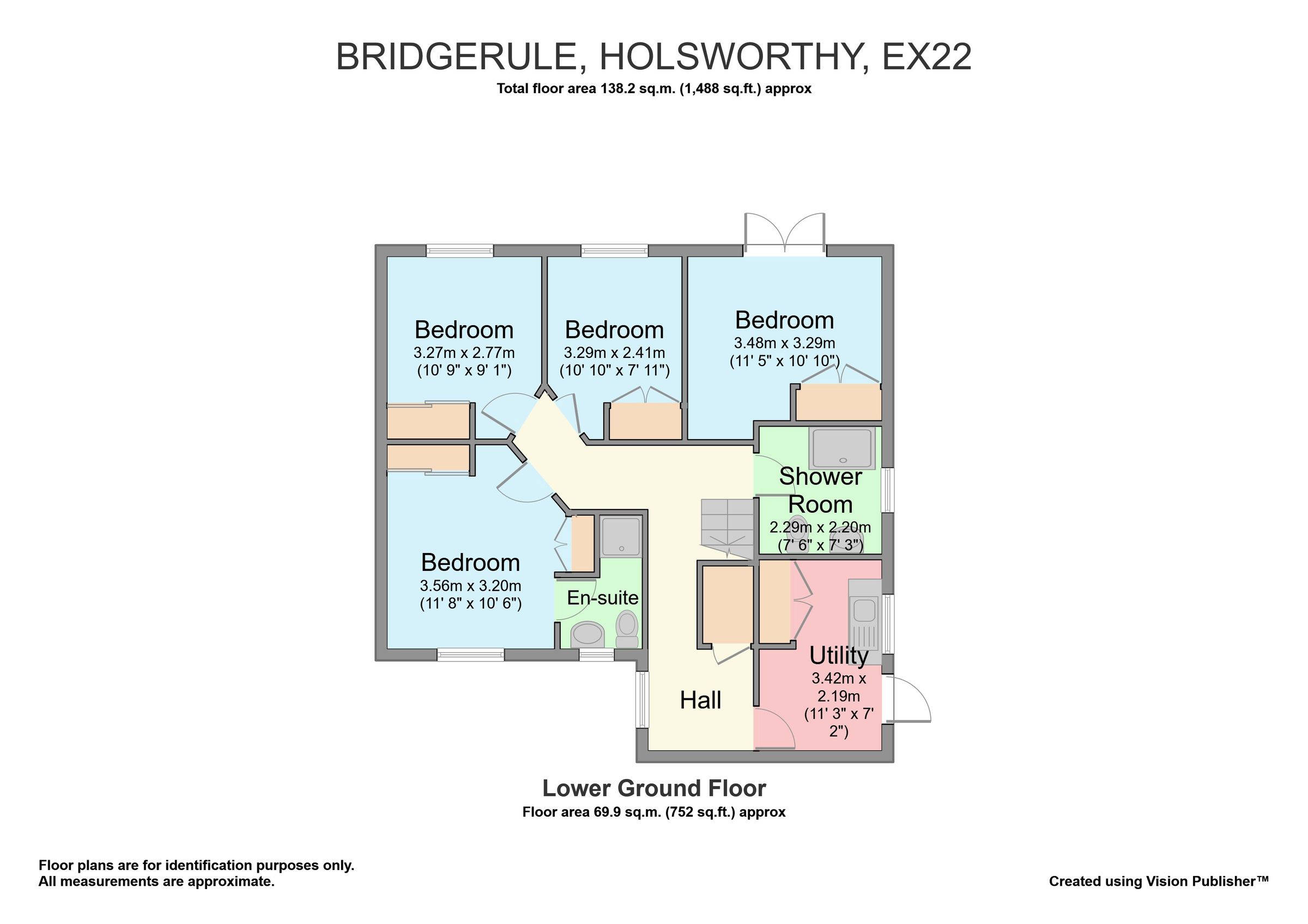 4 bed detached house for sale in Southfields, Bridgerule, Holsworthy