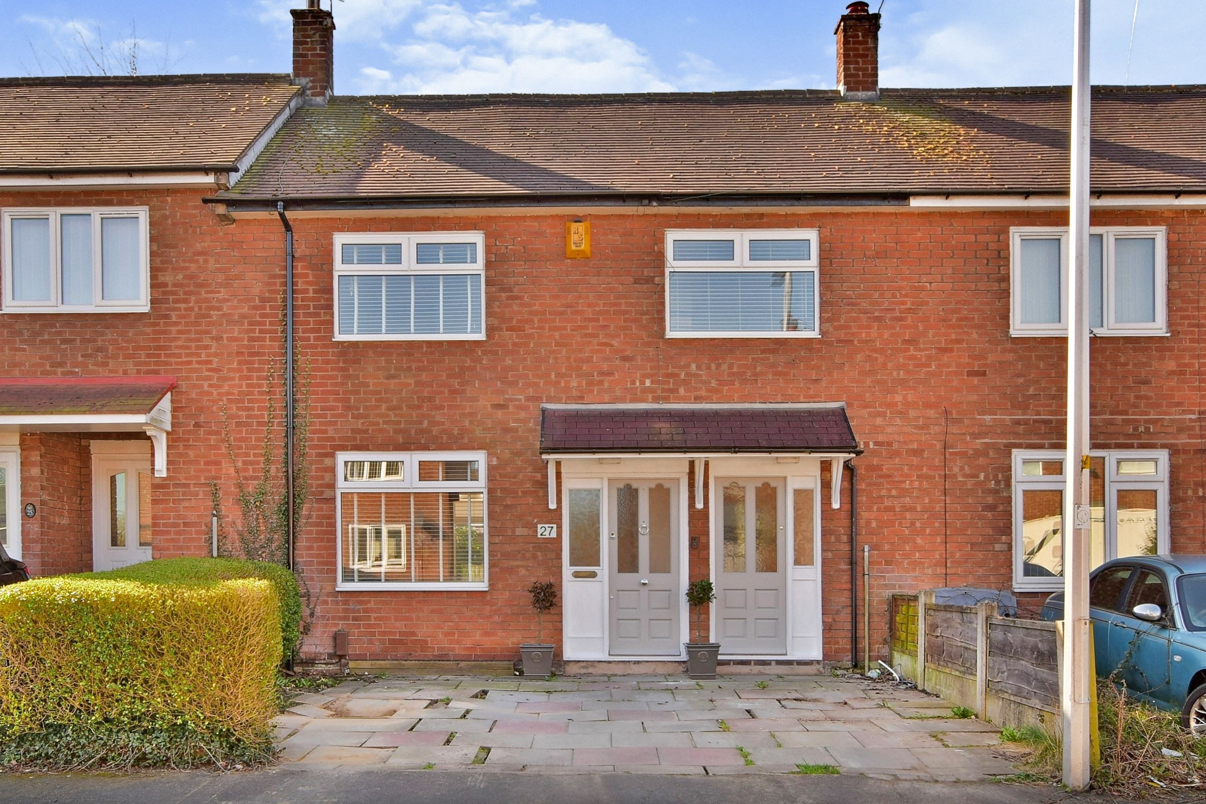 3 bed terraced house for sale in Newbury Road, Heald Green, Cheadle