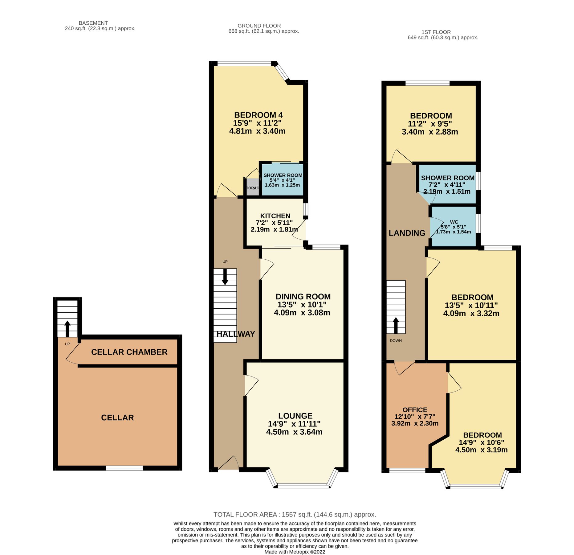 4 bed semidetached house for sale in Derby Road, Fallowfield