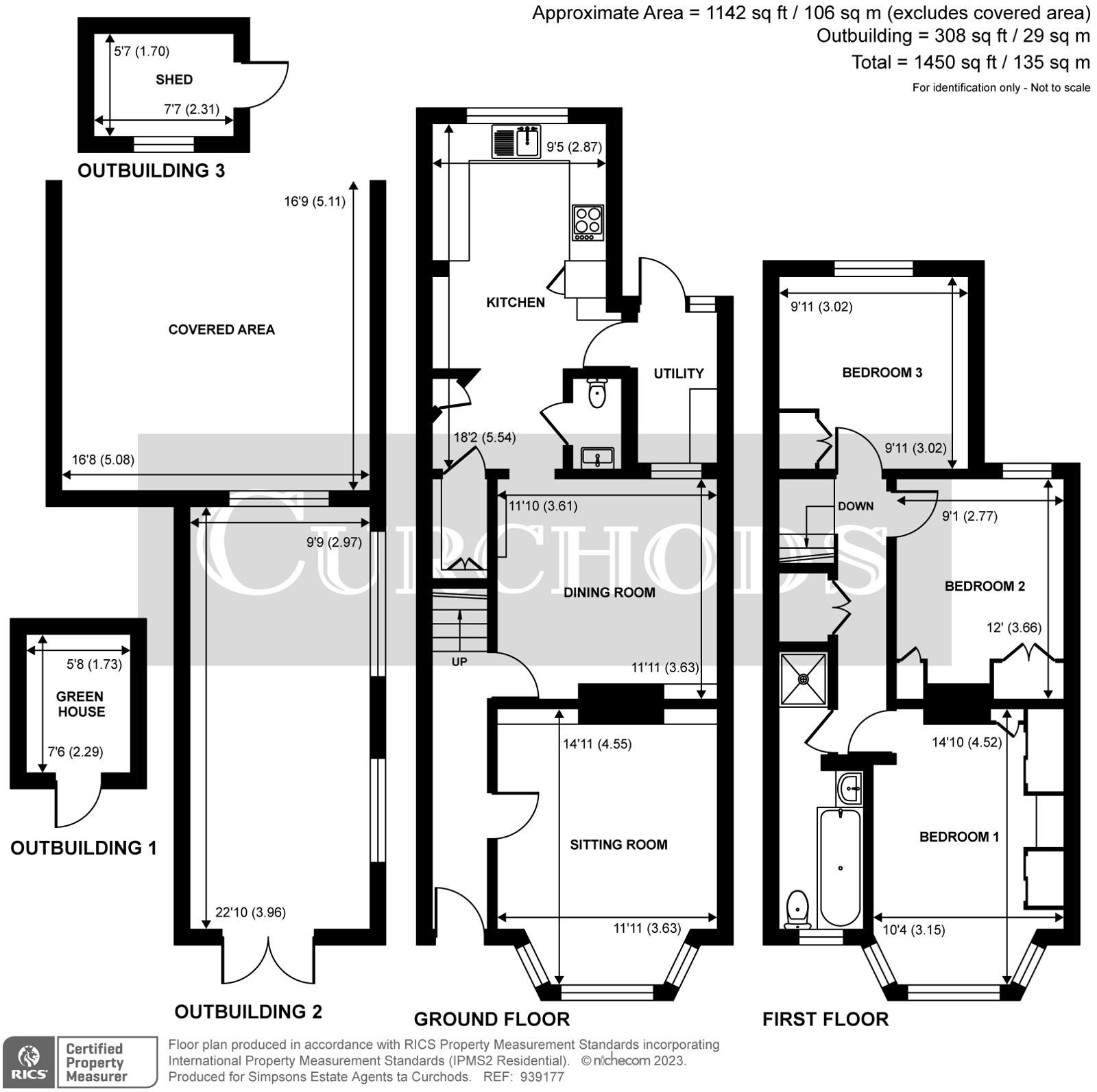 3 bed terraced house for sale in Connaught Road, Brookwood, Woking GU24