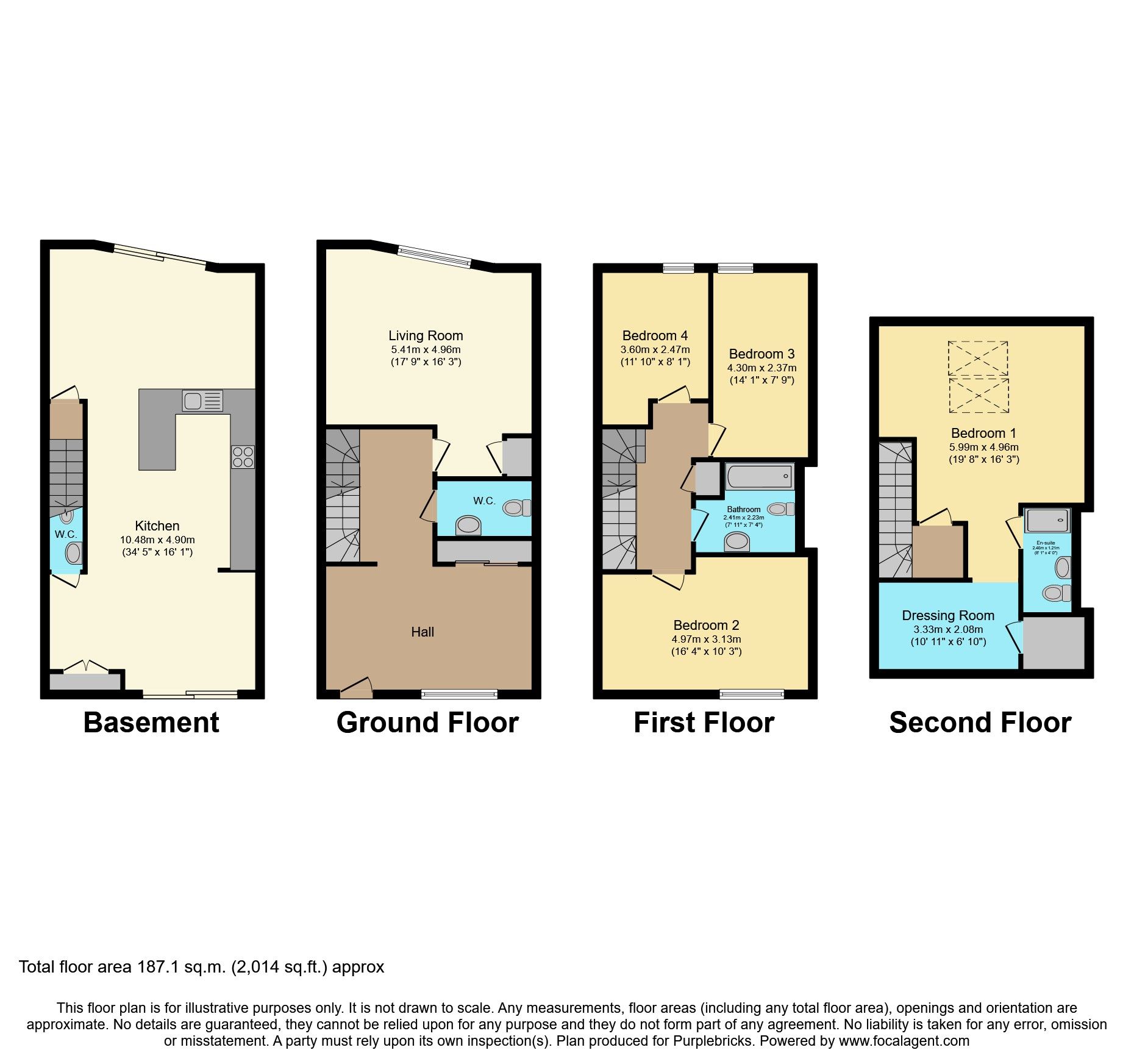 4 bed town house for sale in High Road, Broxbourne EN10 Zoopla