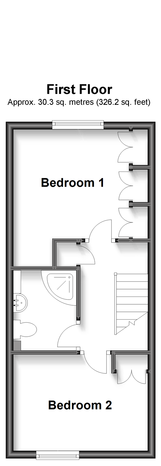 2 bed terraced house for sale in Stoneage Close, Bognor Regis, West