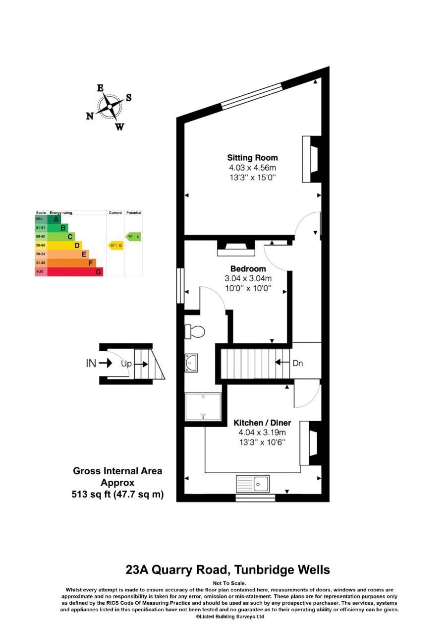 1 bed flat for sale in Quarry Road, Tunbridge Wells TN1 Zoopla