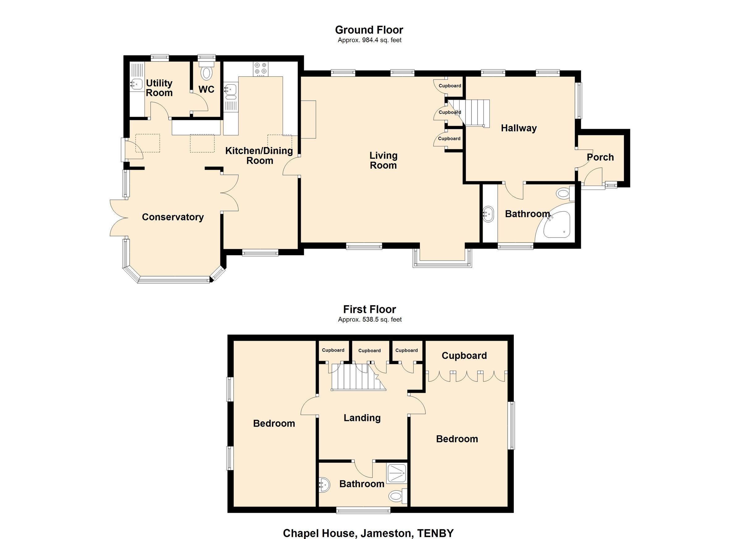 2 bed detached house for sale in Jameston, Tenby SA70 Zoopla
