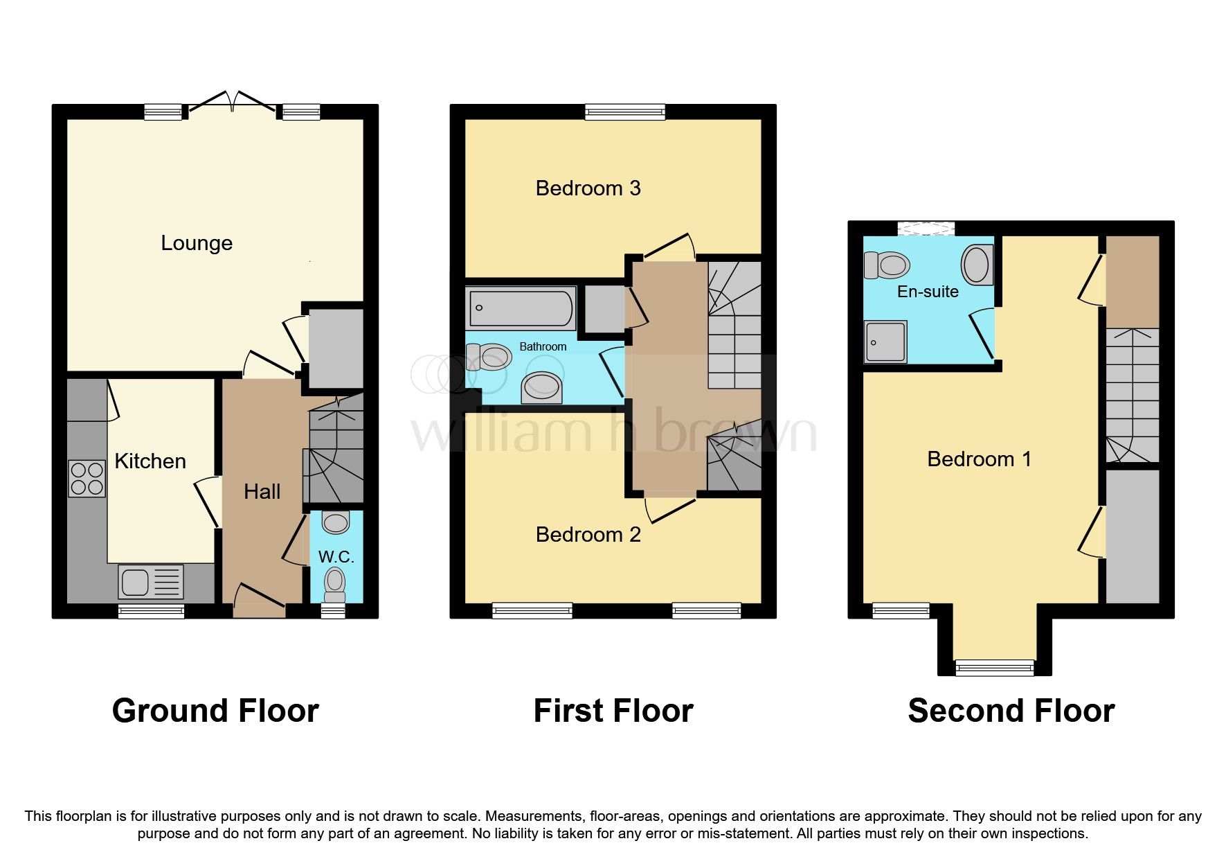 3 bed end terrace house for sale in Kiln Court, Kirk Sandall, Doncaster